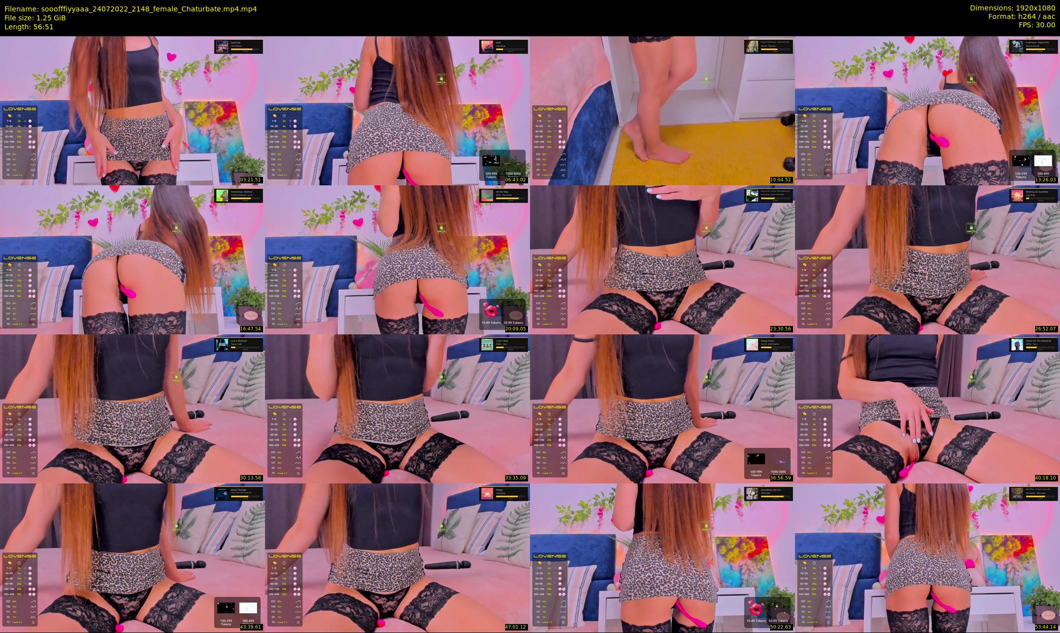 sooofffiyyaaa — 57 minute Chaturbate female cam show recording, 1080p, Jul 24, 2022