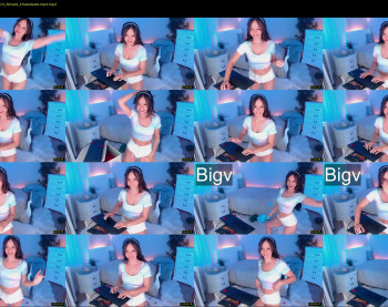 ticketshow — 91 minute Chaturbate female cam show recording, 720p, Jul 24, 2022