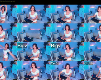 ticketshow — 91 minute Chaturbate female cam show recording, 720p, Jul 24, 2022