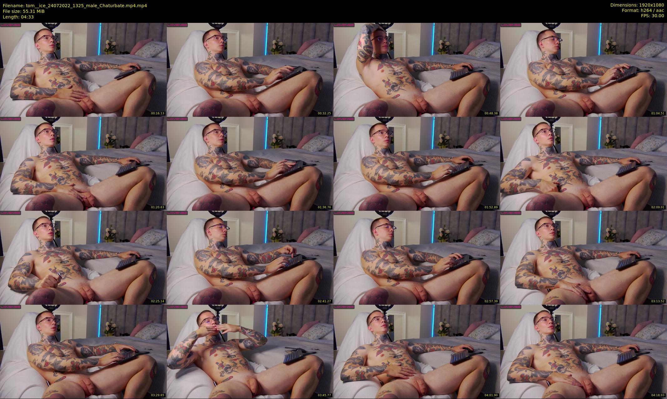 tom__ice — 5 minute Chaturbate male cam show recording, 1080p, Jul 24, 2022