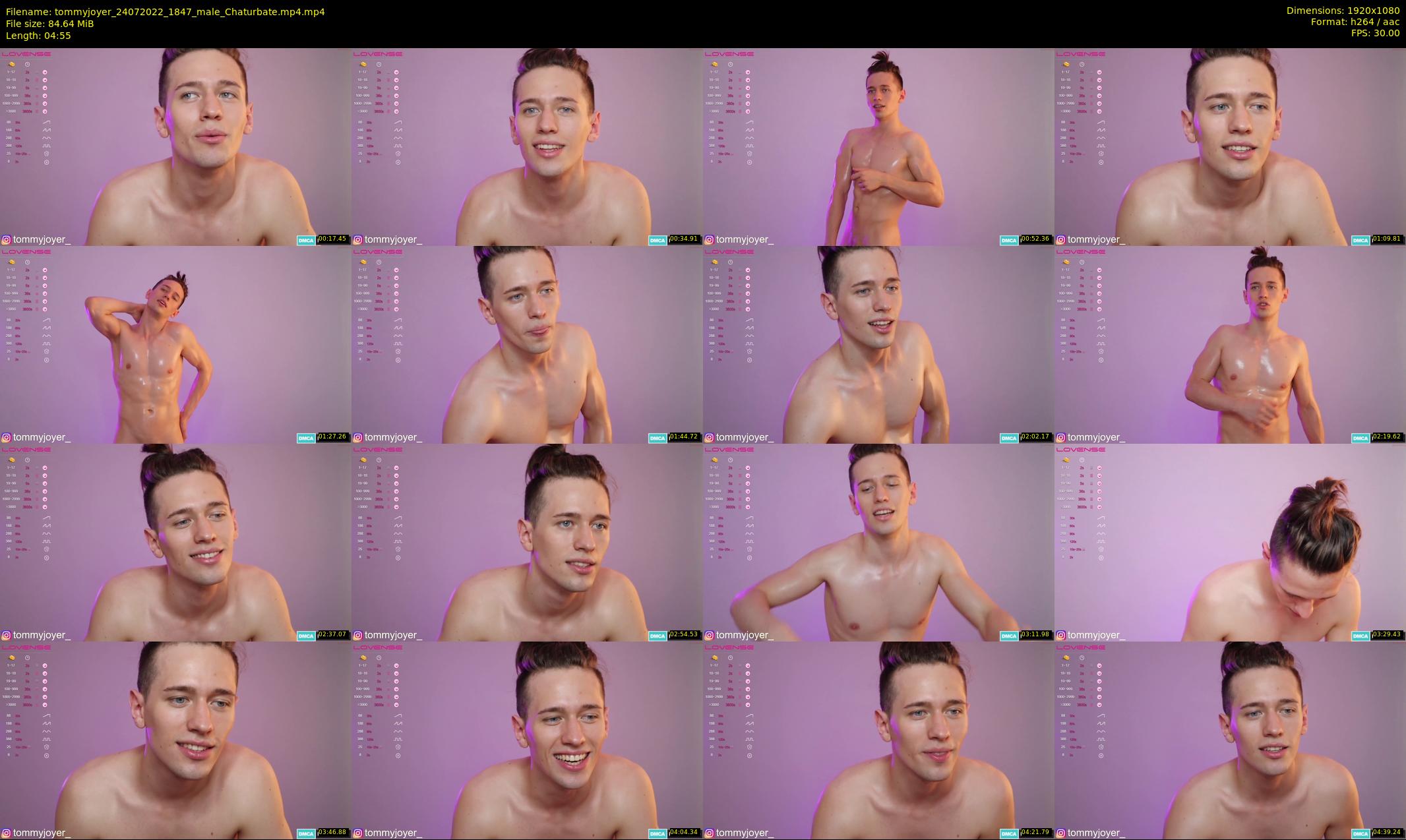 tommyjoyer — 5 minute Chaturbate male cam show recording, 1080p, Jul 24, 2022