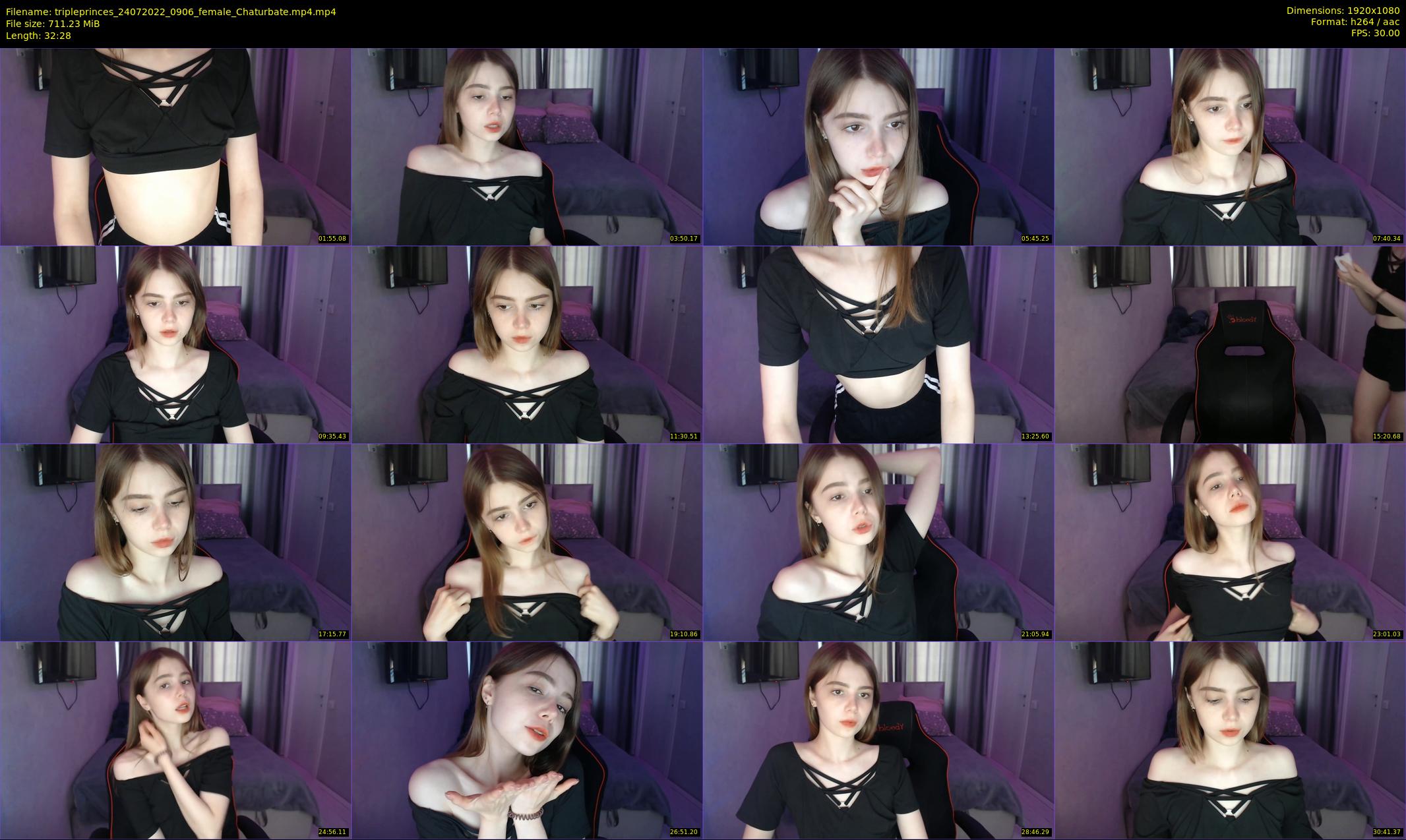 tripleprinces — 33 minute Chaturbate female cam show recording, 1080p, Jul 24, 2022