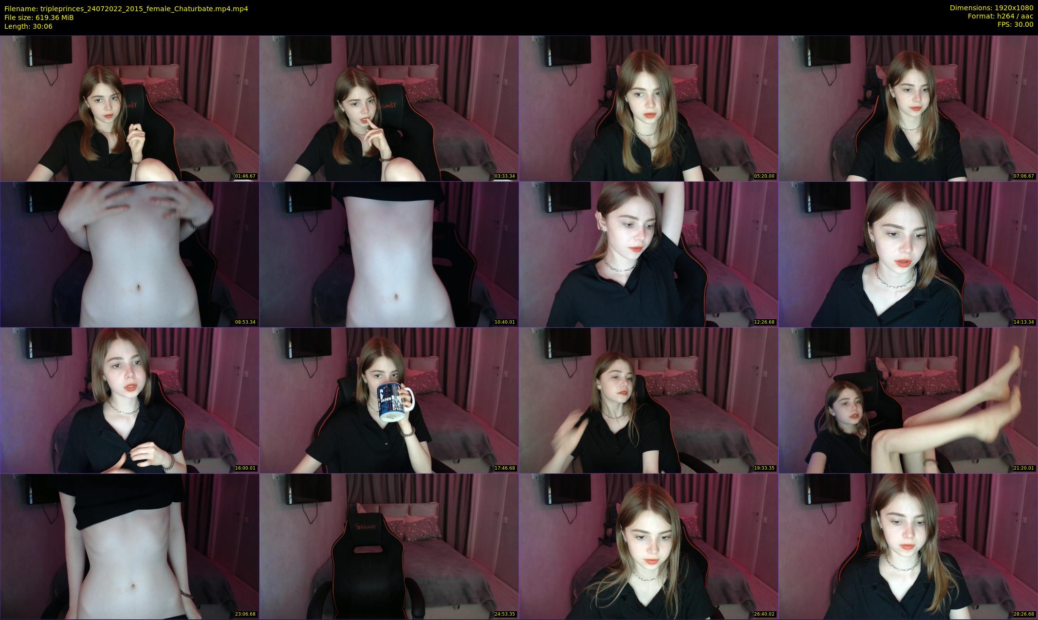 tripleprinces — 31 minute Chaturbate female cam show recording, 1080p, Jul 24, 2022