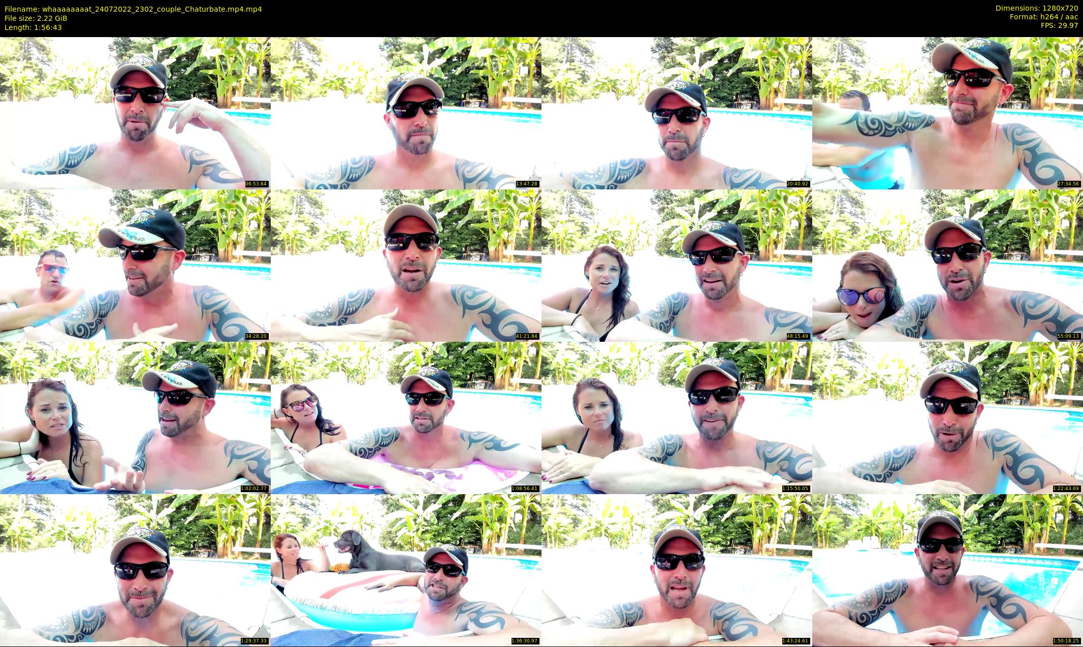 whaaaaaaaat — 117 minute Chaturbate couple cam show recording, 720p, Jul 24, 2022