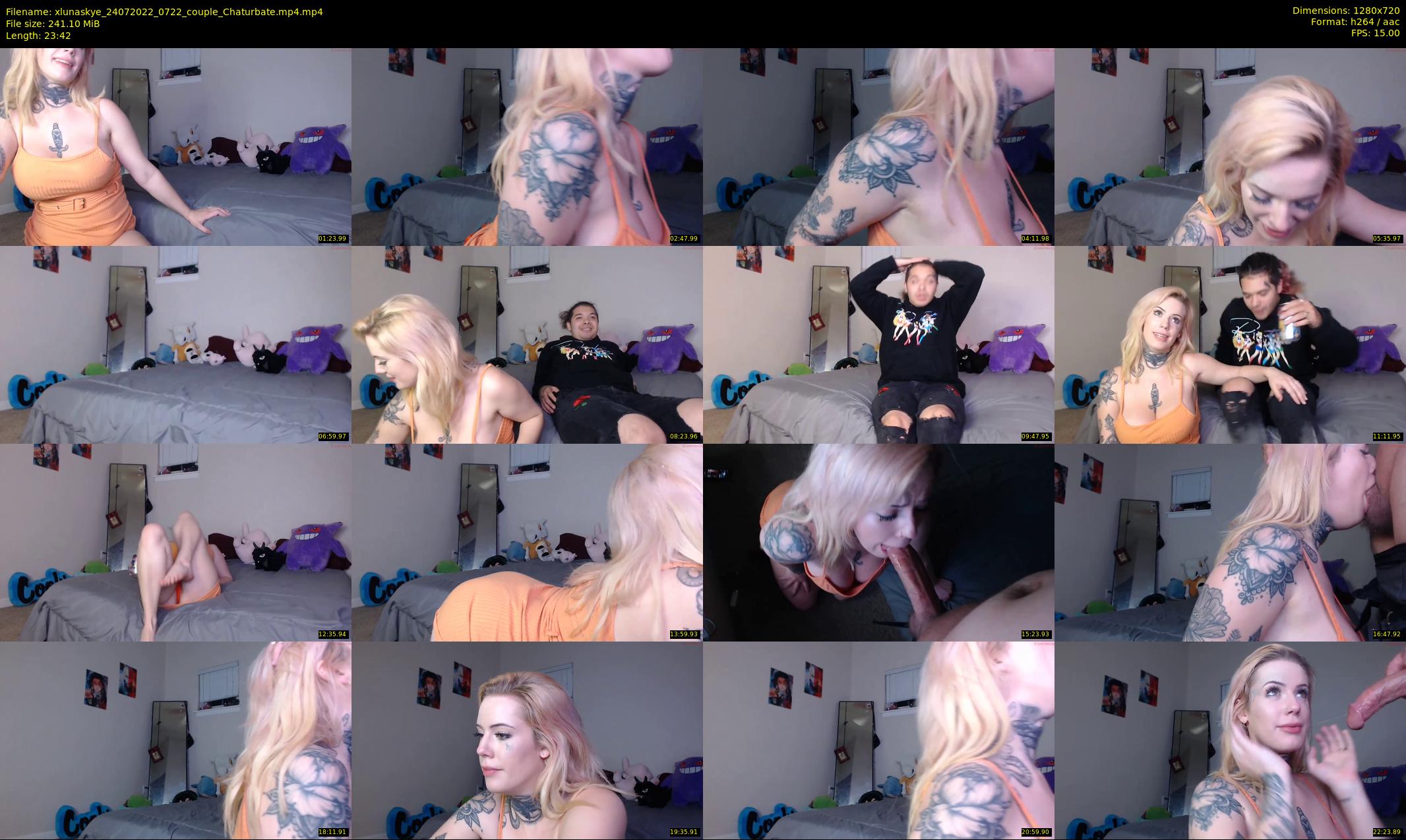 xlunaskye — 24 minute Chaturbate female cam show recording, 720p, Jul 24, 2022