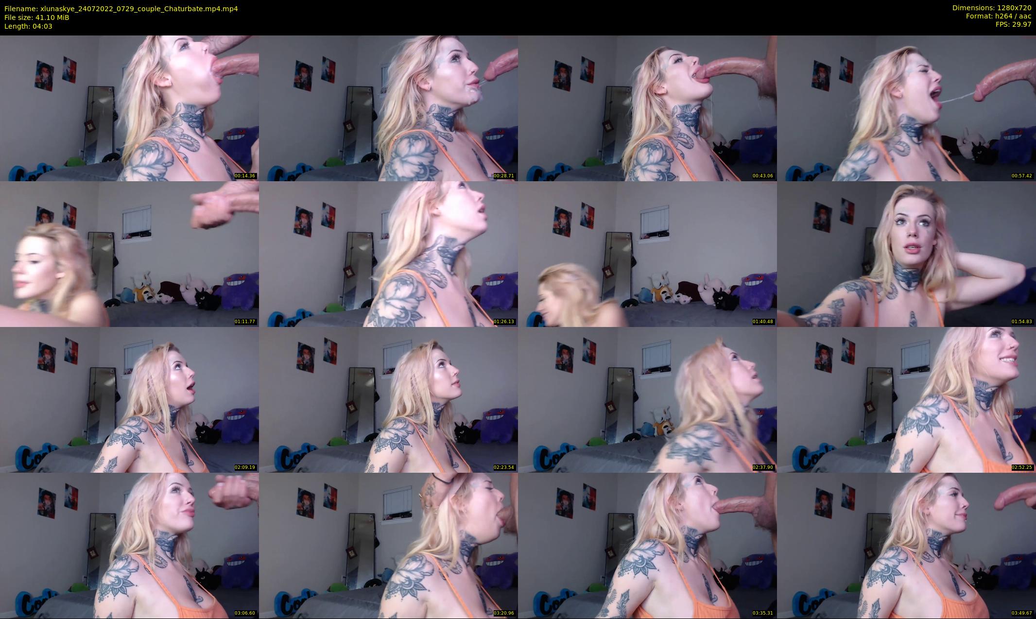 xlunaskye — 5 minute Chaturbate female cam show recording, 720p, Jul 24, 2022