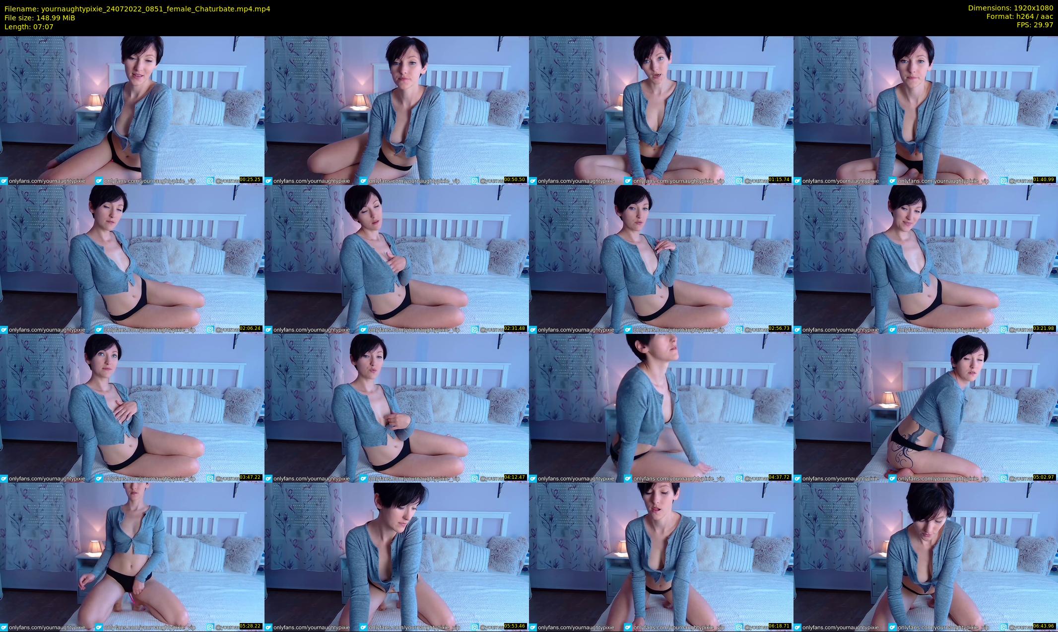 yournaughtypixie — 8 minute Chaturbate couple cam show recording, 1080p, Jul 24, 2022