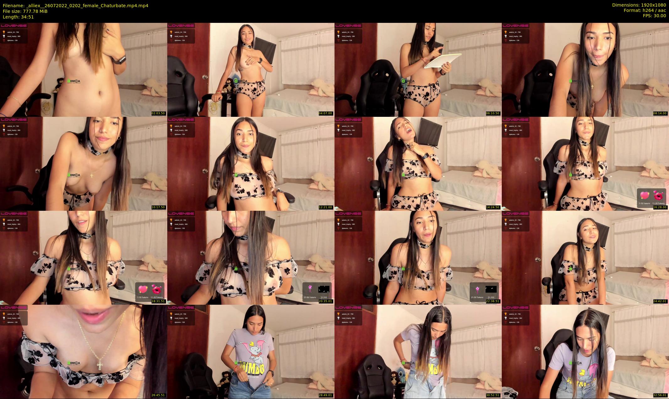 _alliex_ — 35 minute Chaturbate female cam show recording, 1080p, Jul 26, 2022
