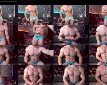 adam_muscle_ — 48 minute Chaturbate male cam show recording, 1080p, Jul 25, 2022