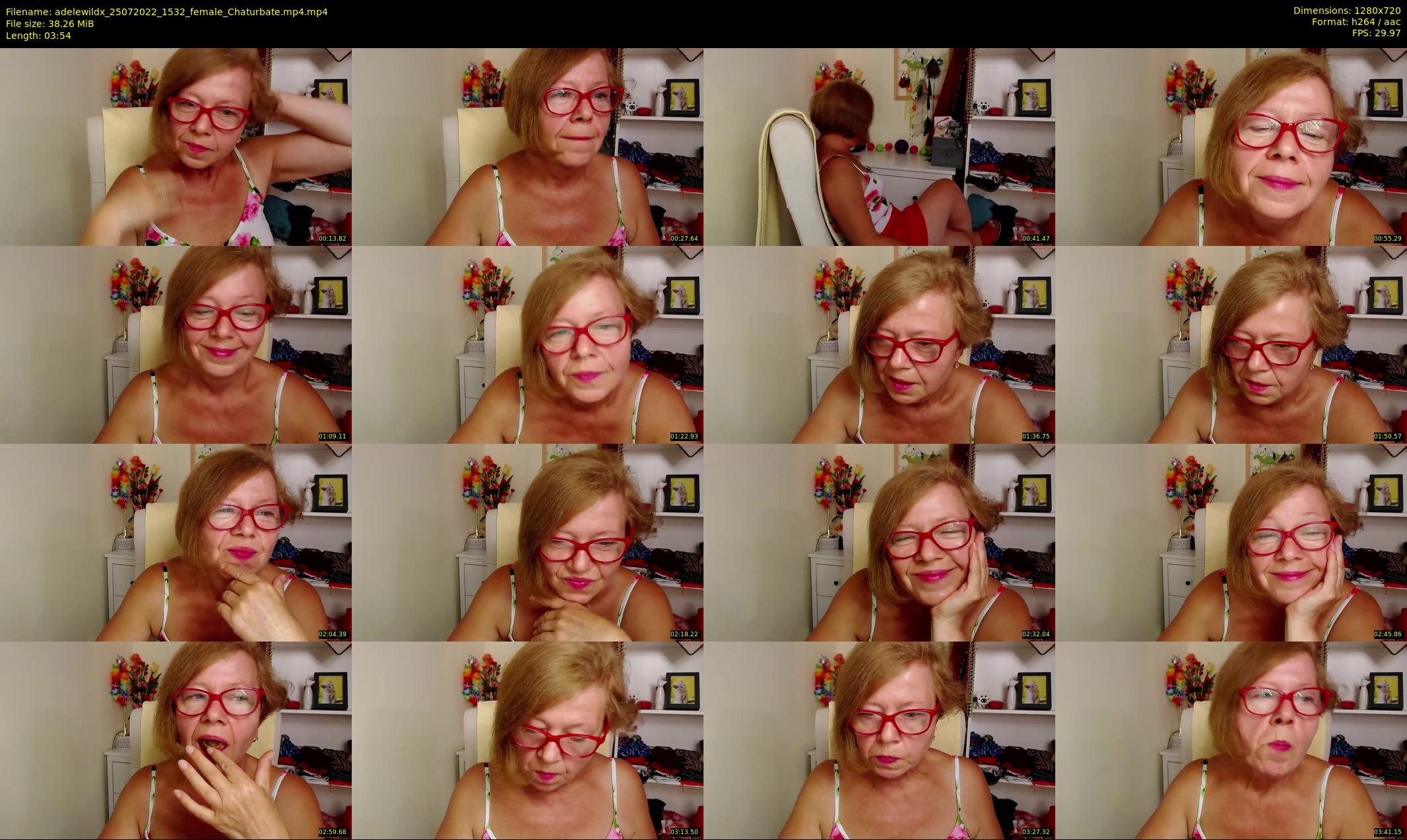 adelewildx — 4 minute Chaturbate female cam show recording, 720p, Jul 25, 2022