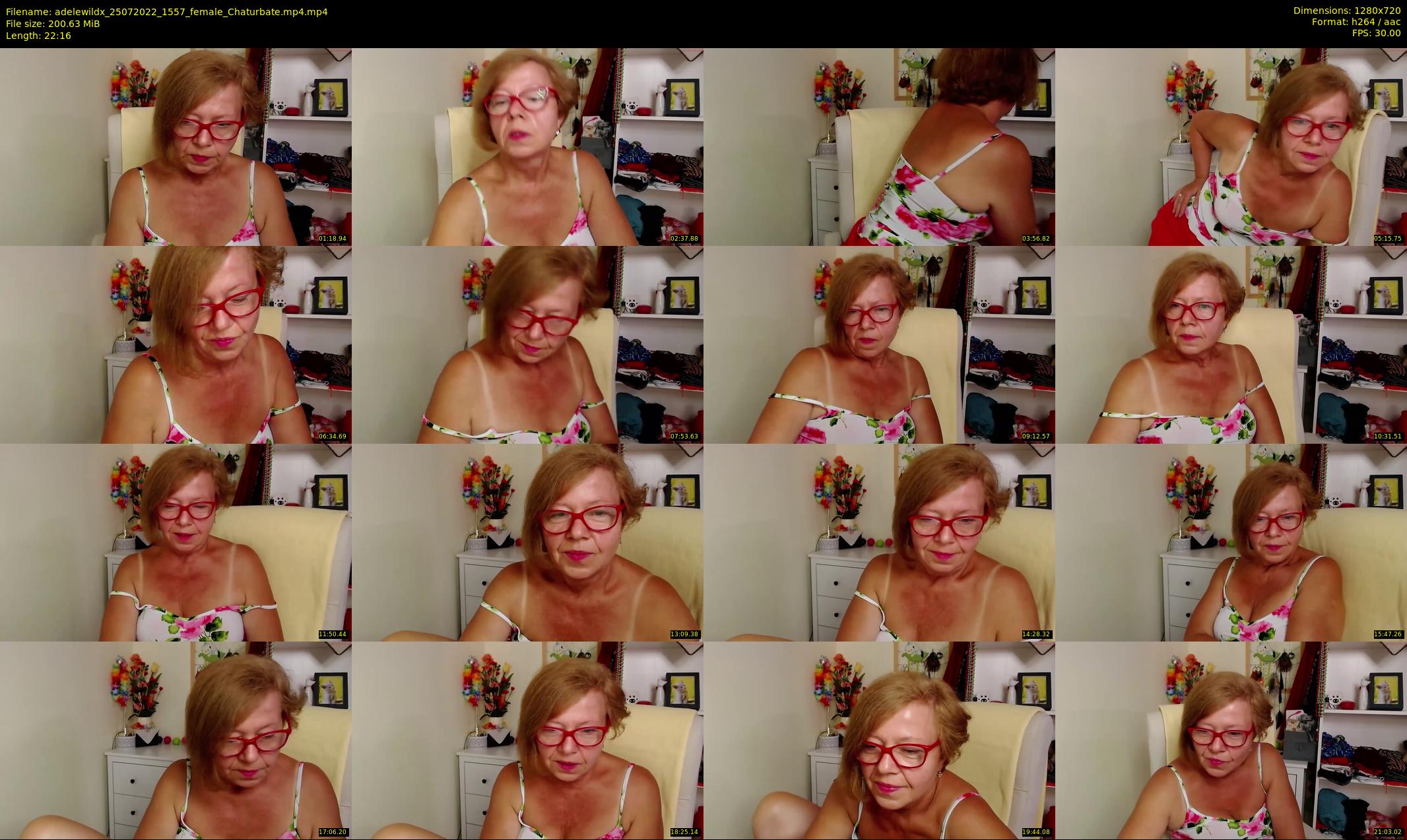 adelewildx — 23 minute Chaturbate female cam show recording, 720p, Jul 25, 2022