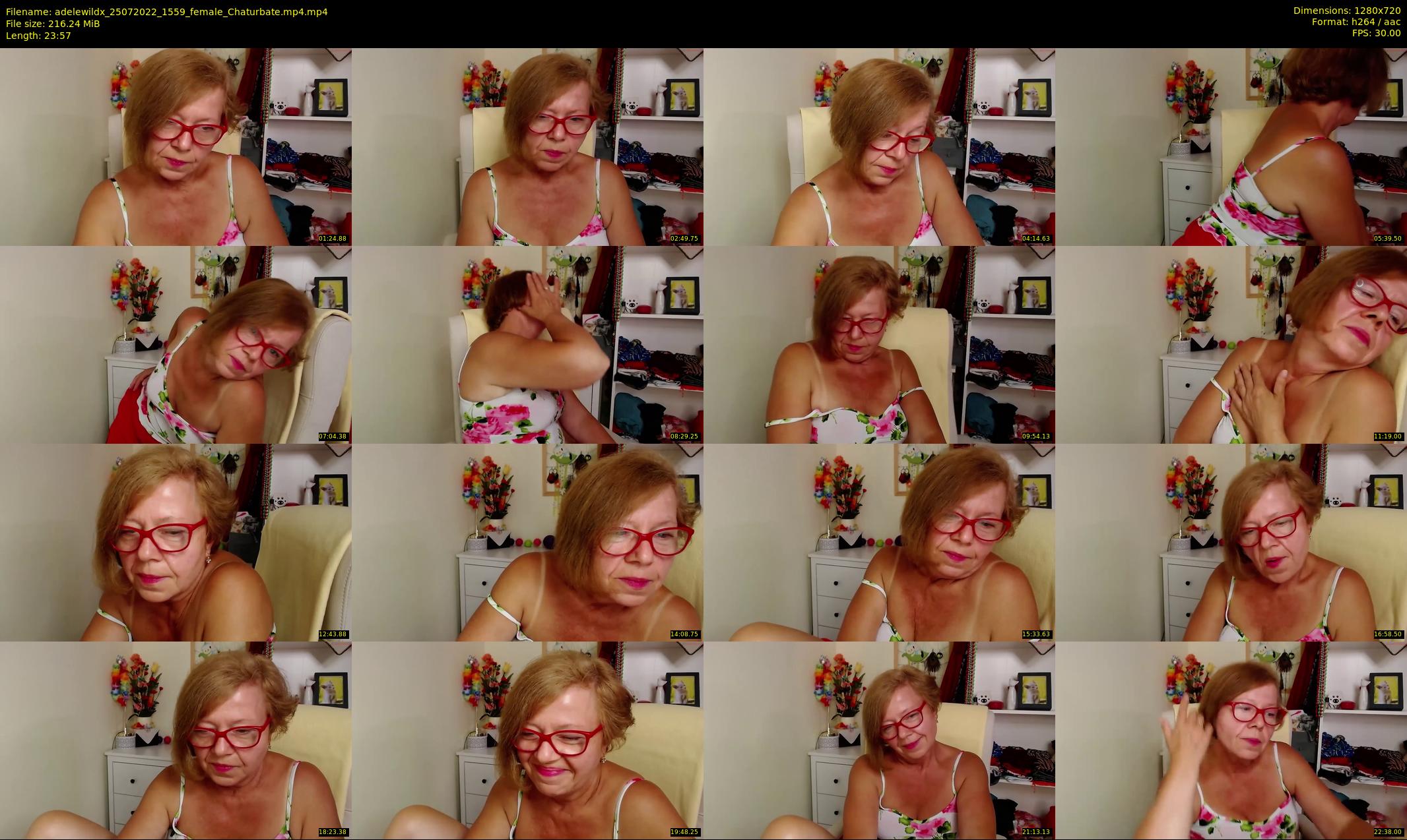 adelewildx — 24 minute Chaturbate female cam show recording, 720p, Jul 25, 2022