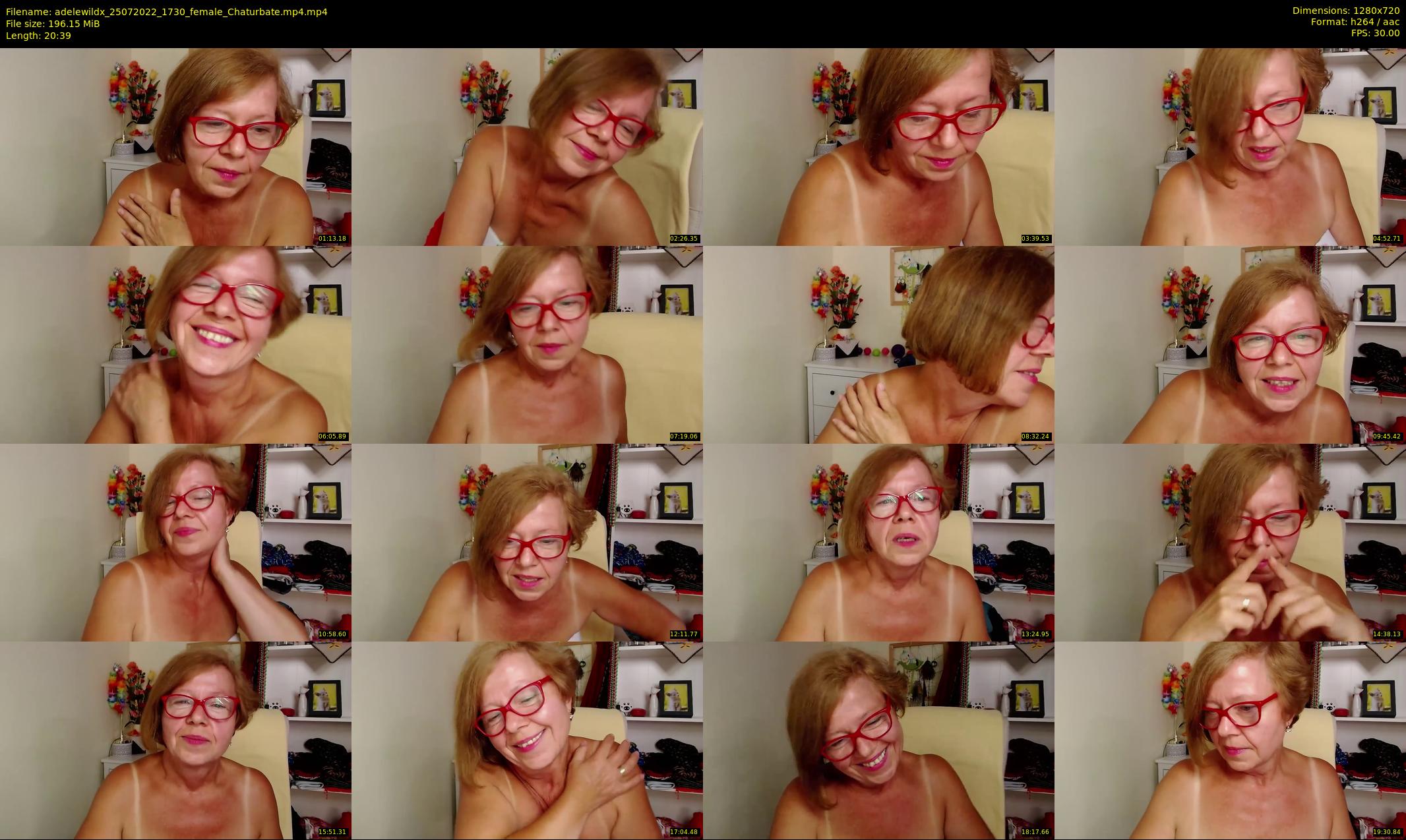 adelewildx — 21 minute Chaturbate female cam show recording, 720p, Jul 25, 2022