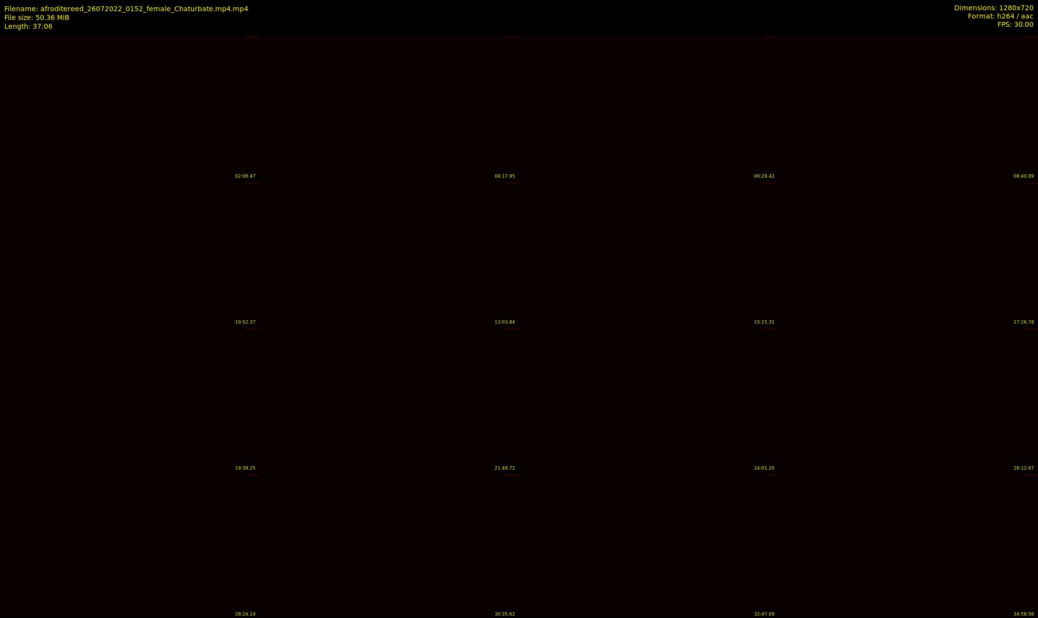 afroditereed — 38 minute Chaturbate female cam show recording, 720p, Jul 26, 2022