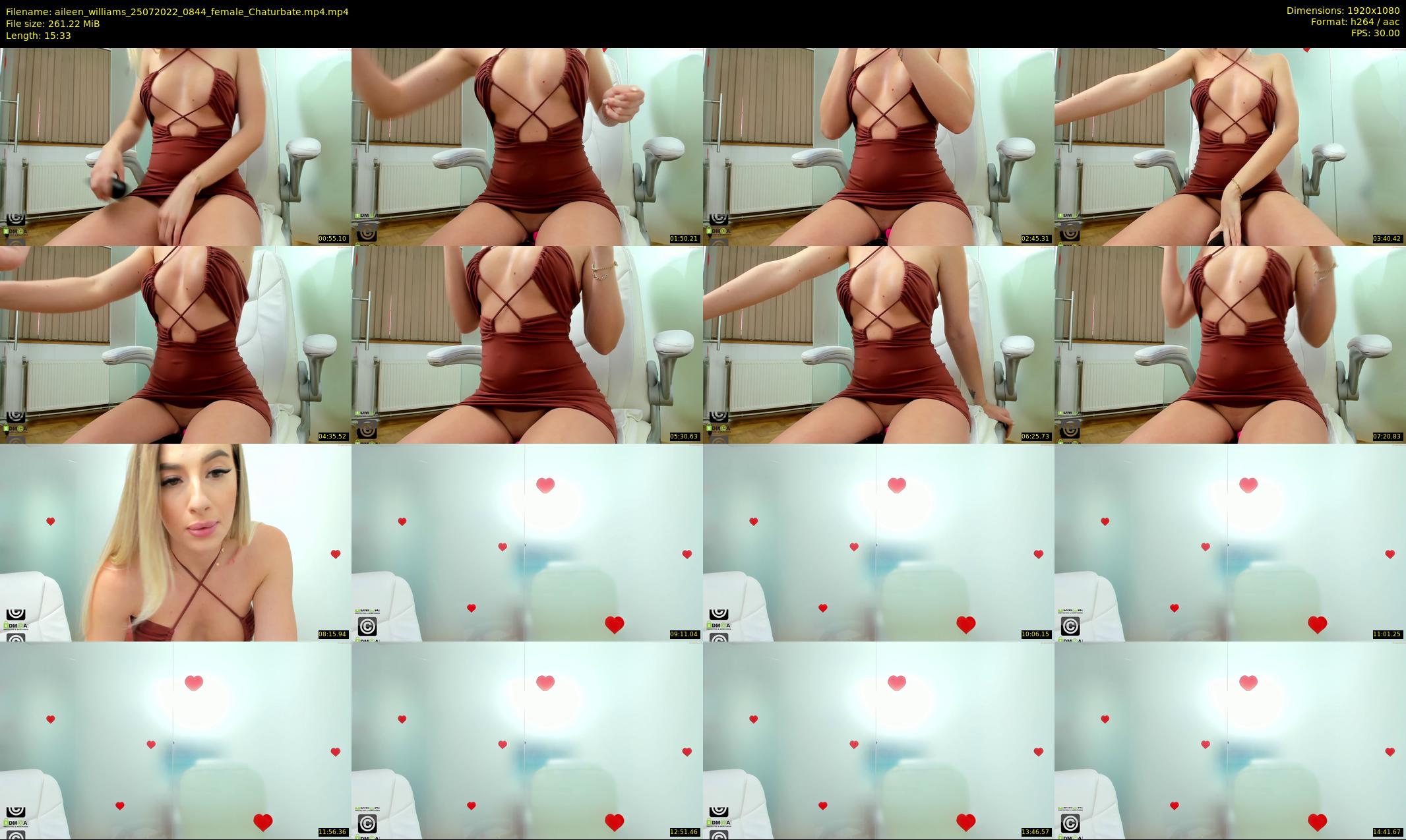 aileen_williams — 16 minute Chaturbate female cam show recording, 1080p, Jul 25, 2022