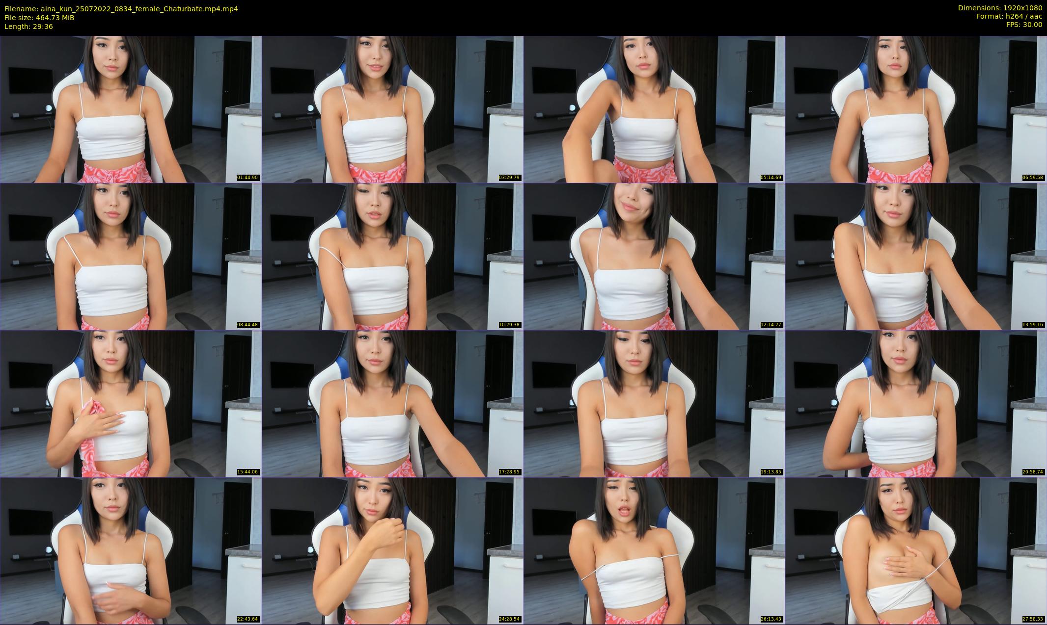 aina_kun — 30 minute Chaturbate female cam show recording, 1080p, Jul 25, 2022