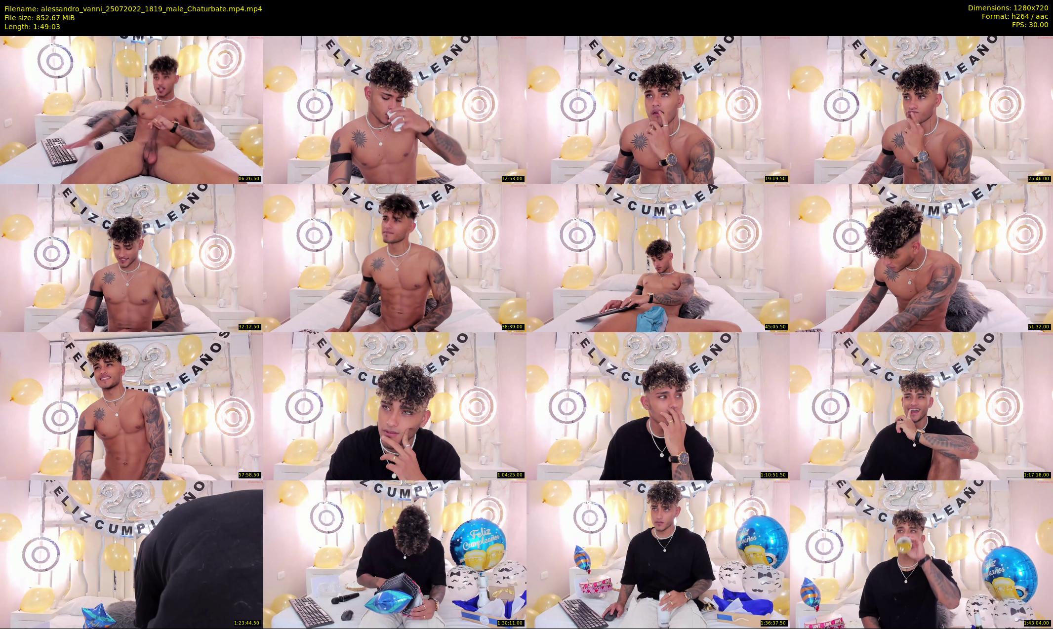 alessandro_vanni — 110 minute Chaturbate male cam show recording, 720p, Jul 25, 2022