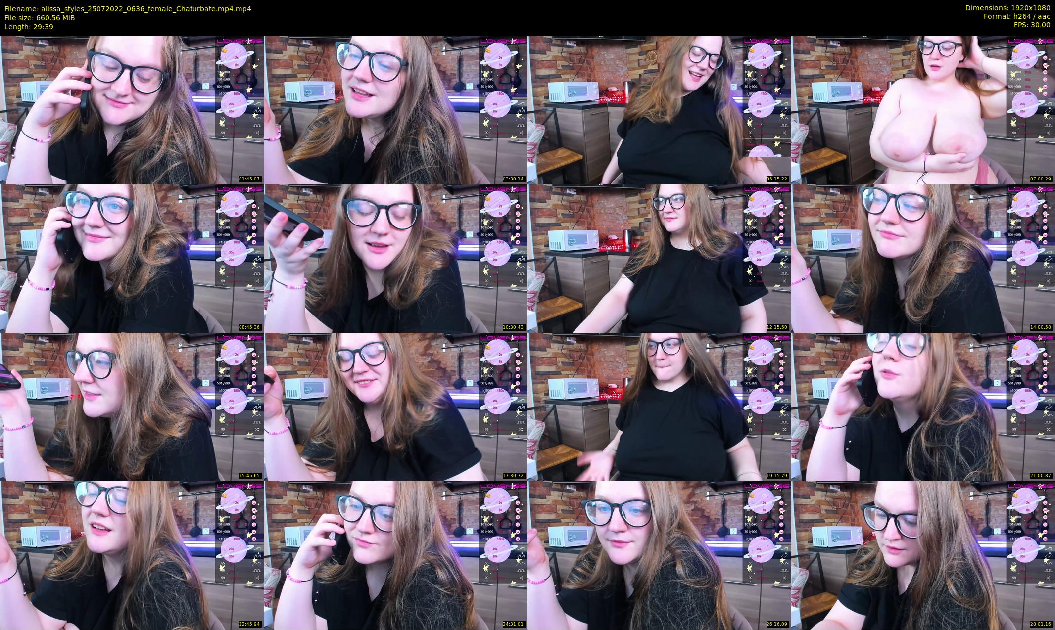 alissa_styles — 30 minute Chaturbate female cam show recording, 1080p, Jul 25, 2022