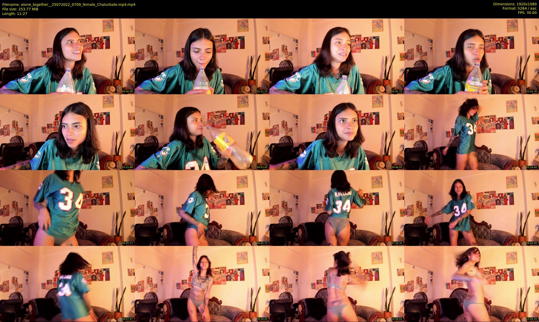 alone_together_ — 12 minute Chaturbate female cam show recording, 1080p, Jul 25, 2022