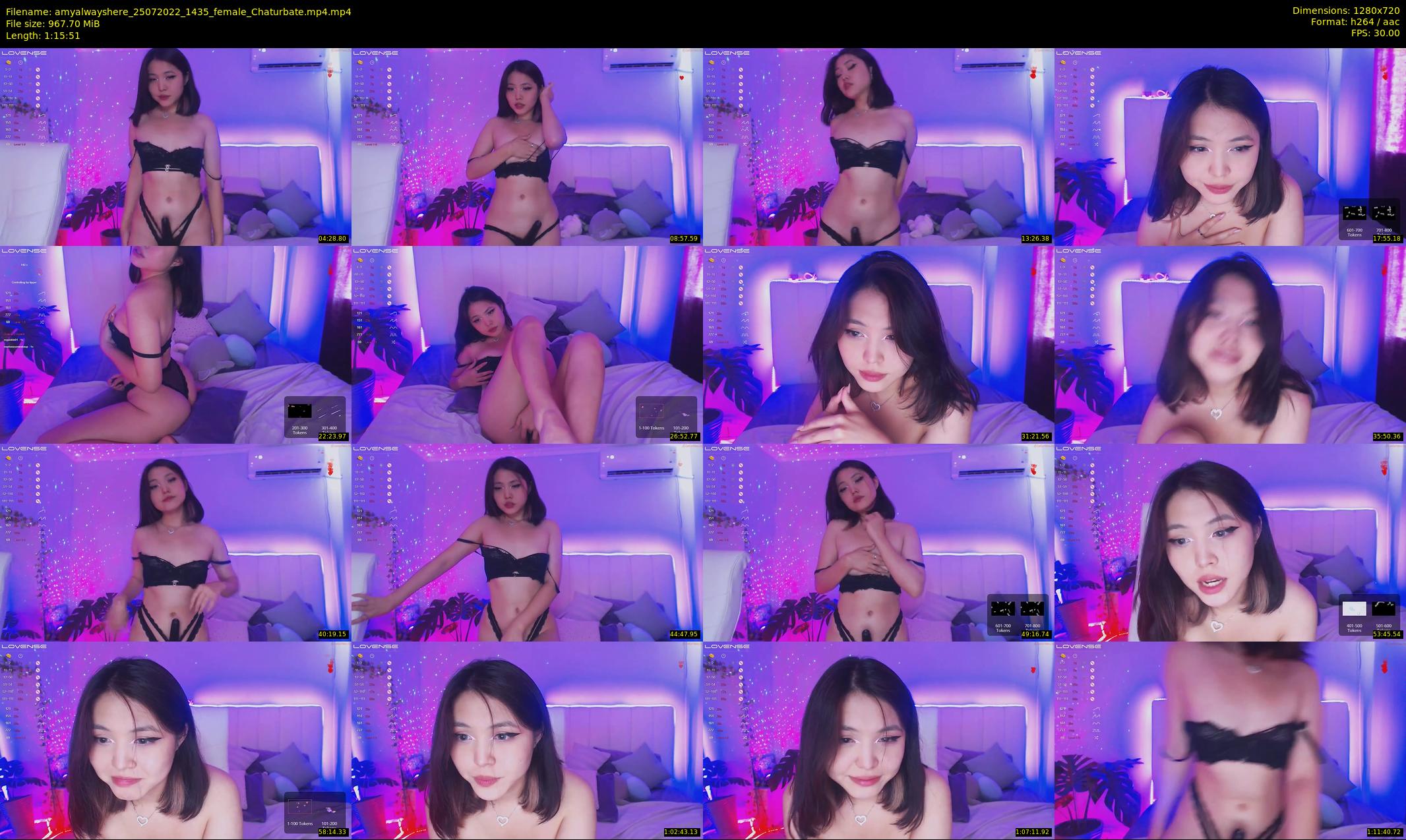 amyalwayshere — 76 minute Chaturbate female cam show recording, 720p, Jul 25, 2022