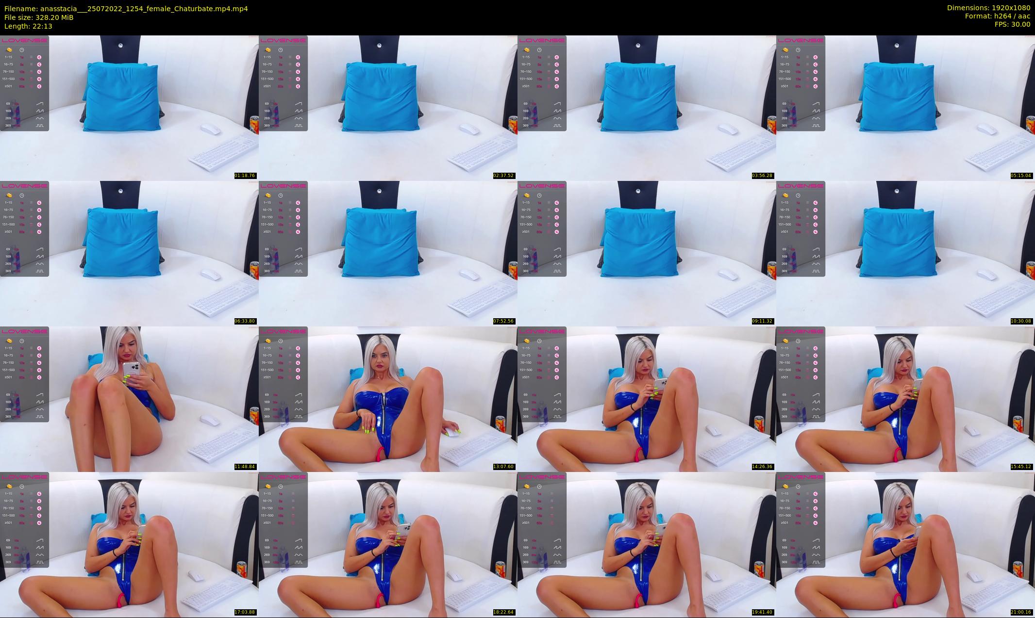 anasstacia__ — 23 minute Chaturbate female cam show recording, 1080p, Jul 25, 2022