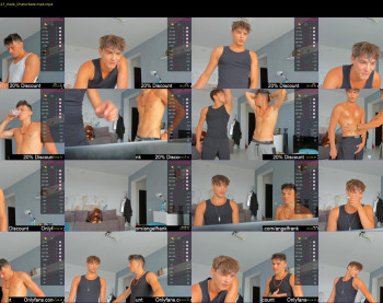 angelfrank — 55 minute Chaturbate male cam show recording, 1080p, Jul 25, 2022