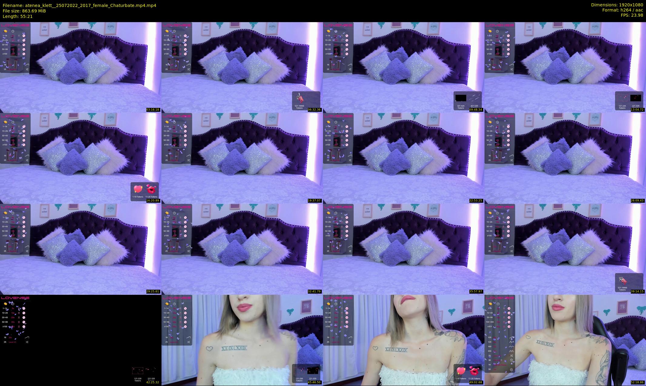 atenea_klett_ — 56 minute Chaturbate female cam show recording, 1080p, Jul 25, 2022