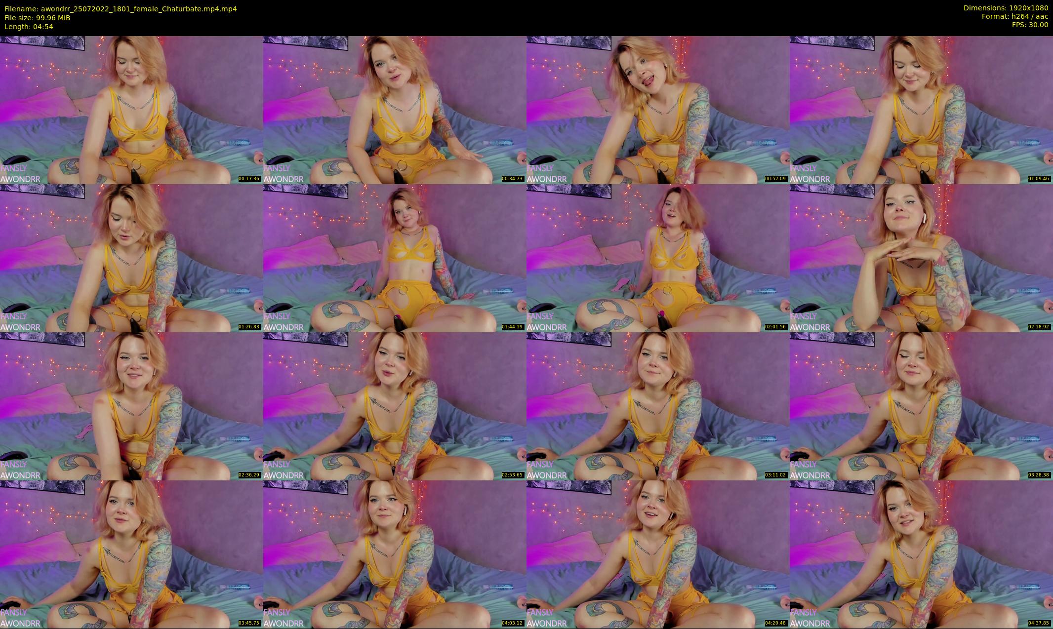 awondrr — 5 minute Chaturbate female cam show recording, 1080p, Jul 25, 2022