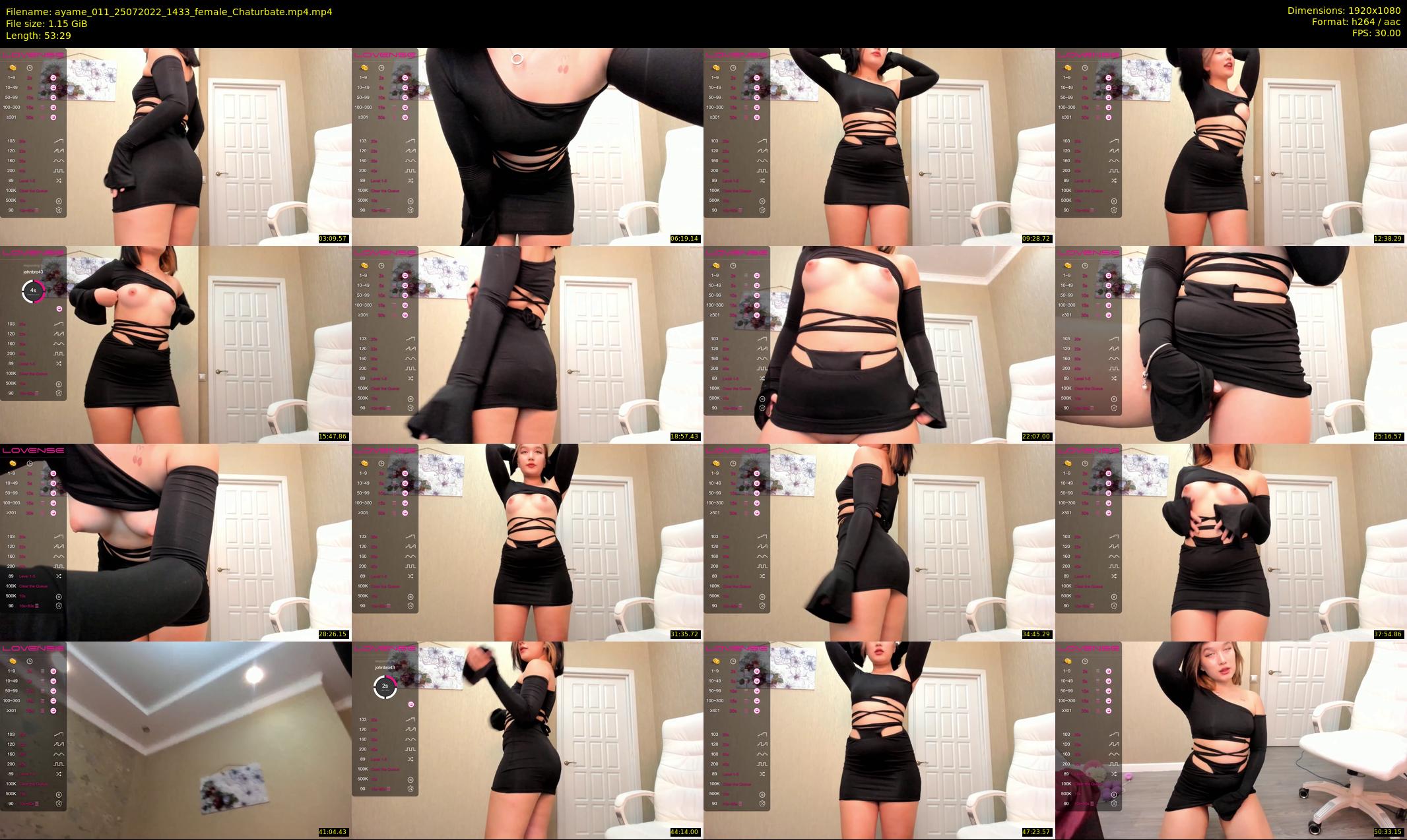 ayame_011 — 54 minute Chaturbate female cam show recording, 1080p, Jul 25, 2022