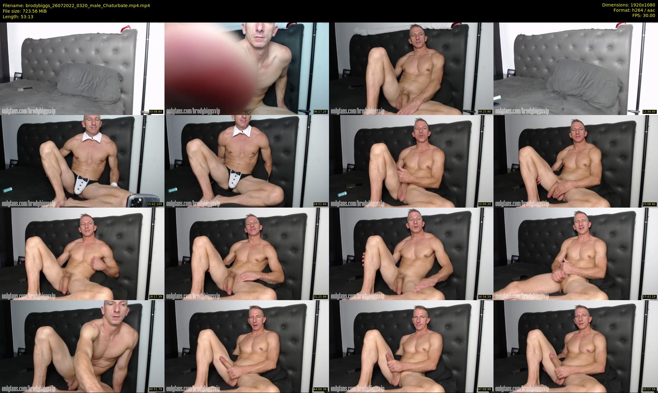 brodybiggs — 54 minute Chaturbate male cam show recording, 1080p, Jul 26, 2022