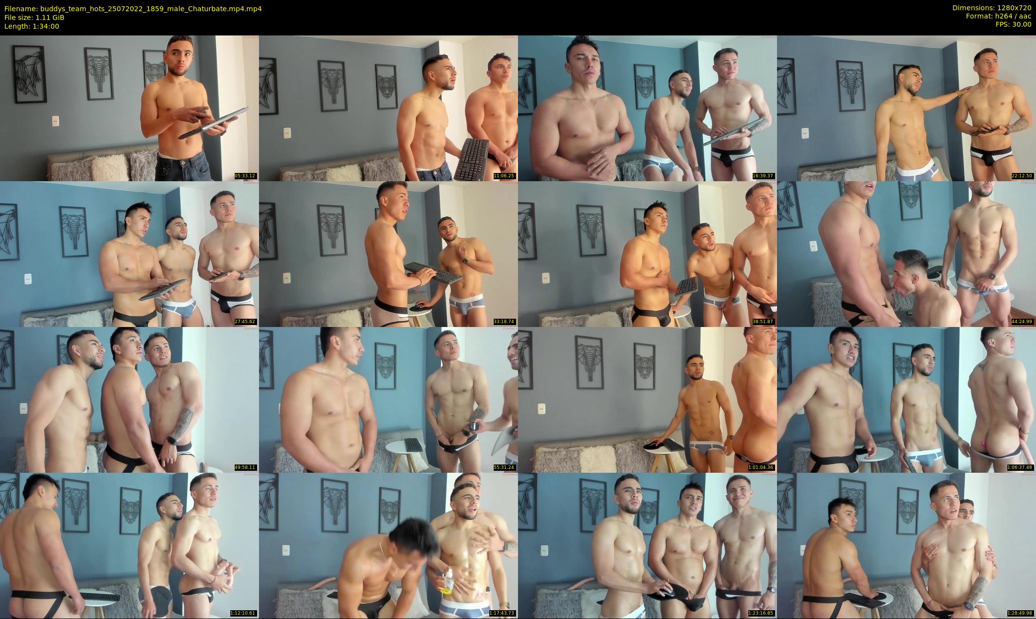 buddys_team_hots — 94 minute Chaturbate couple cam show recording, 720p, Jul 25, 2022