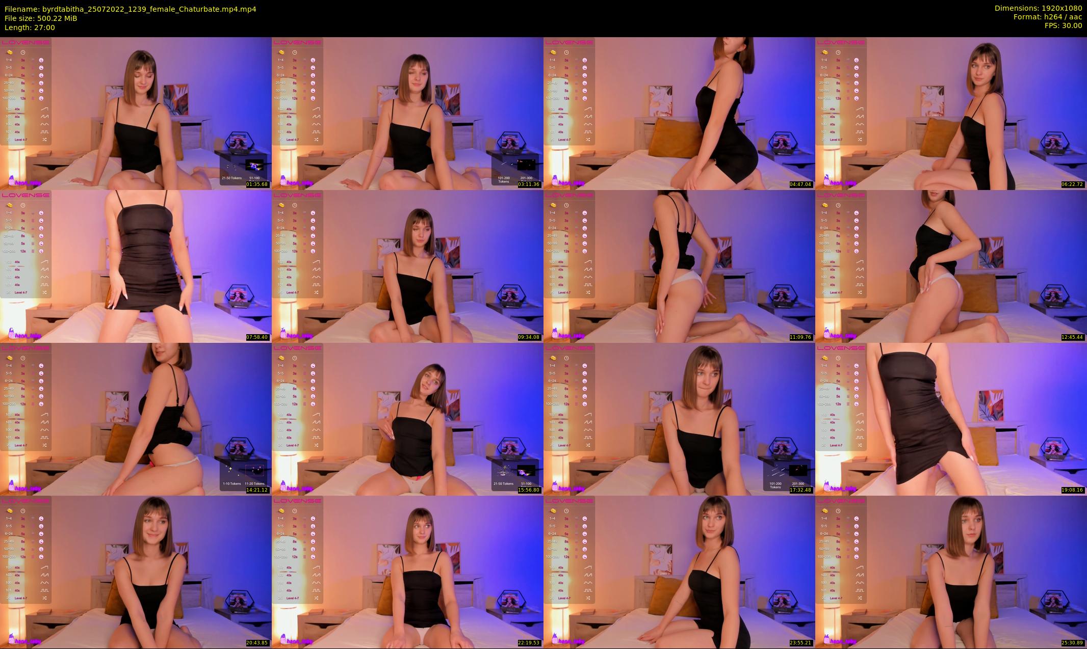 byrdtabitha — 27 minute Chaturbate female cam show recording, 1080p, Jul 25, 2022
