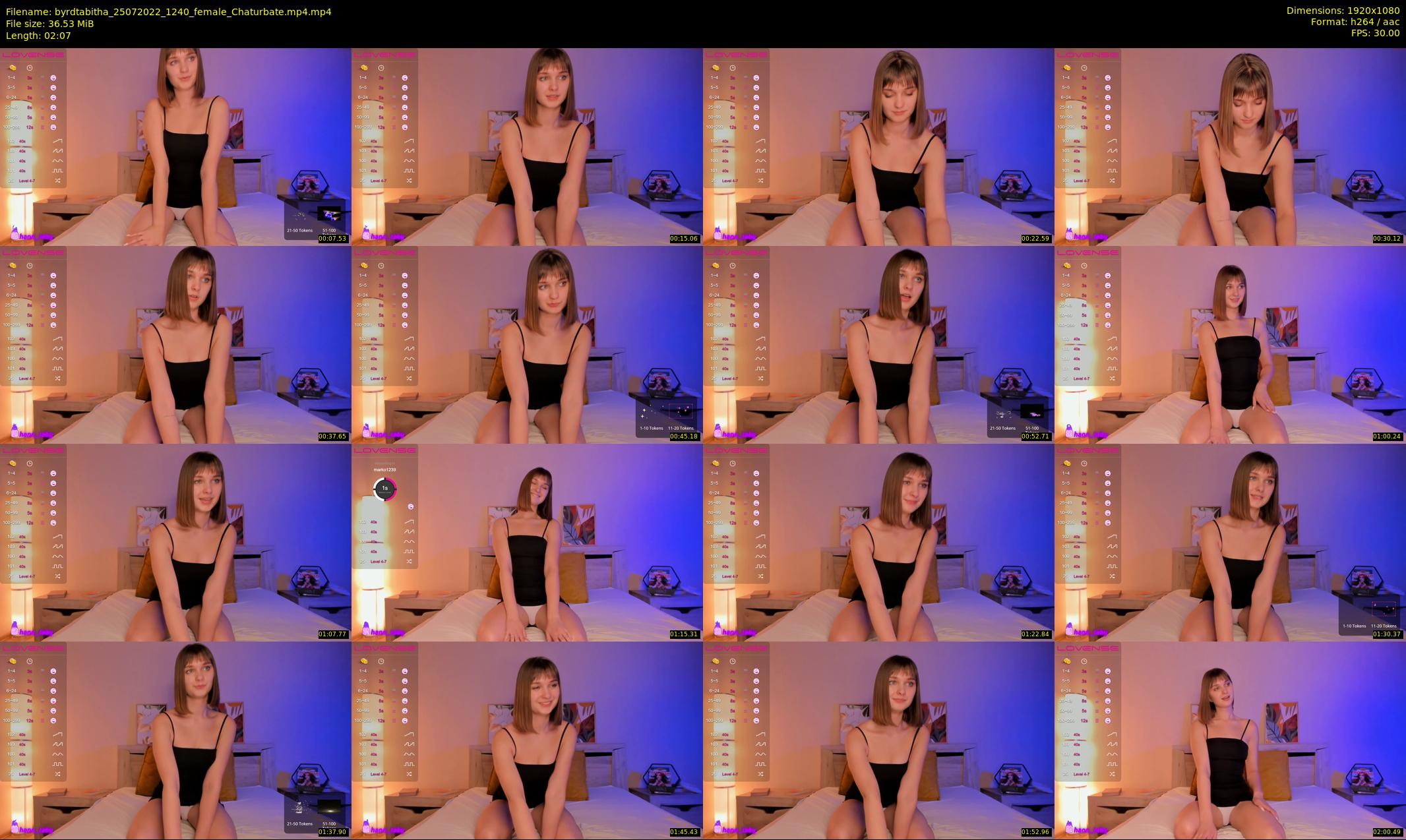 byrdtabitha — 3 minute Chaturbate female cam show recording, 1080p, Jul 25, 2022