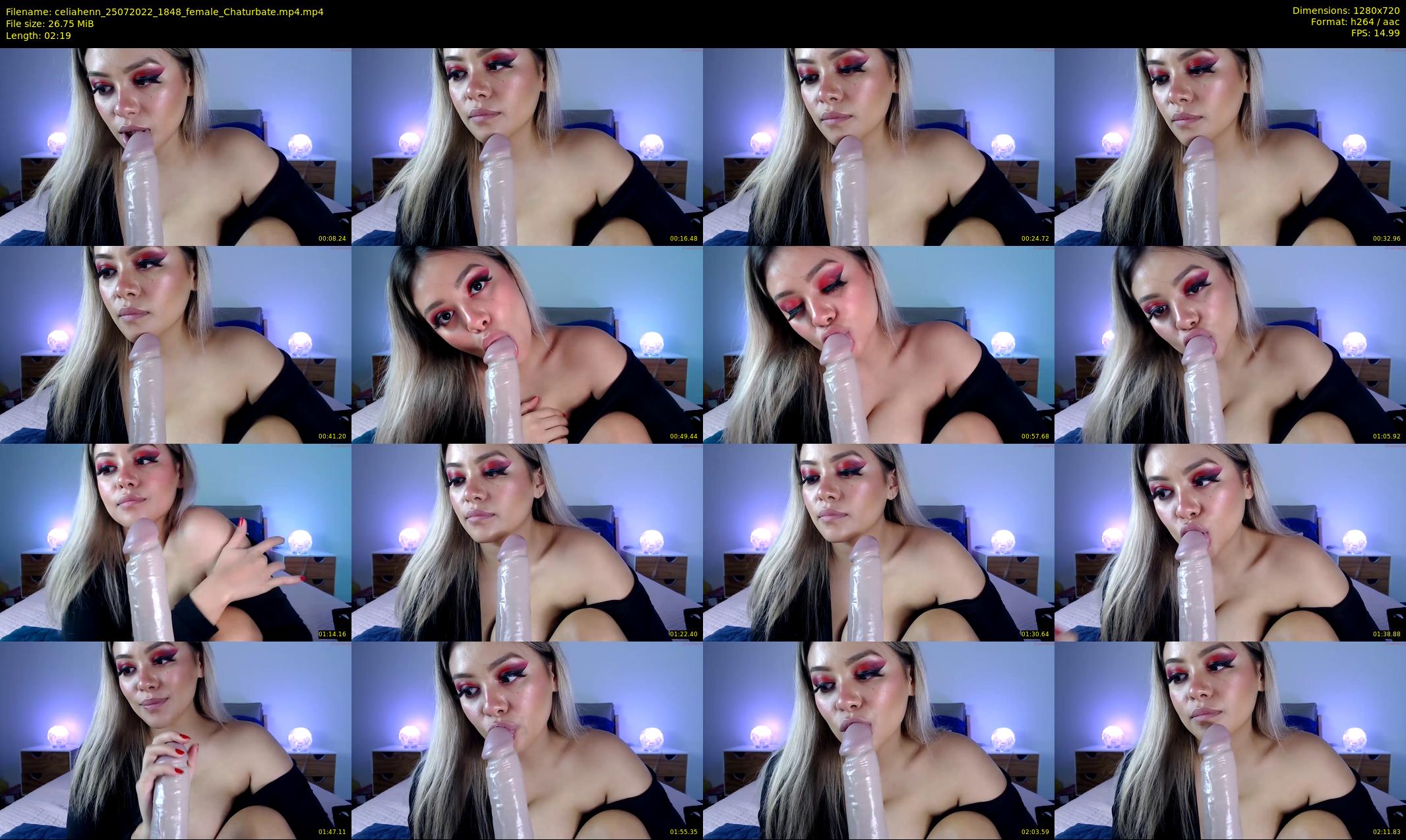 celiahenn — 3 minute Chaturbate female cam show recording, 720p, Jul 25, 2022