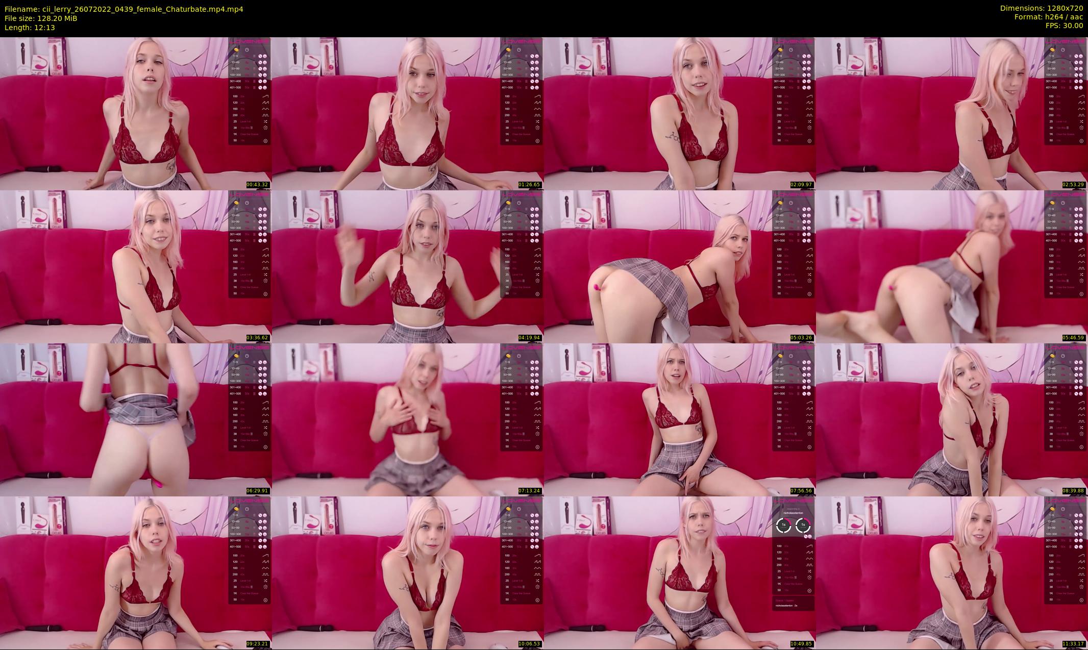 cii_lerry — 13 minute Chaturbate female cam show recording, 720p, Jul 26, 2022