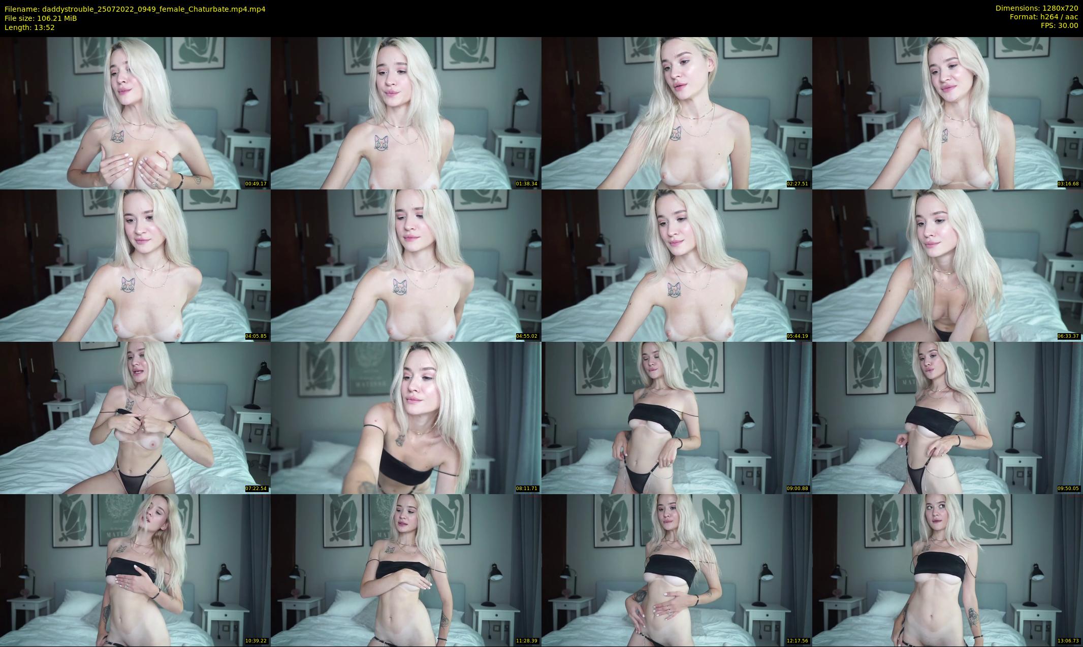 daddystrouble — 14 minute Chaturbate female cam show recording, 720p, Jul 25, 2022