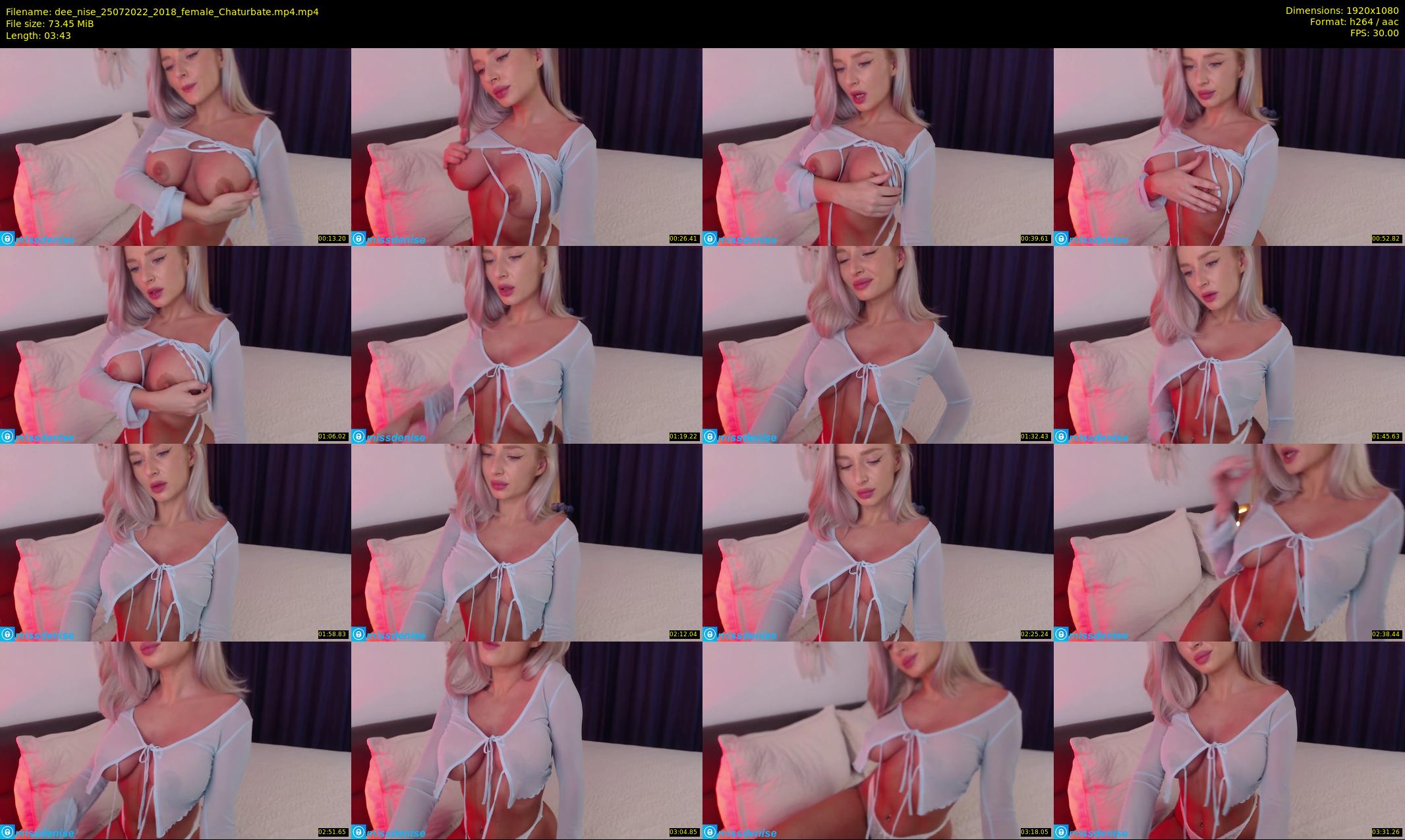 dee_nise — 4 minute Chaturbate female cam show recording, 1080p, Jul 25, 2022