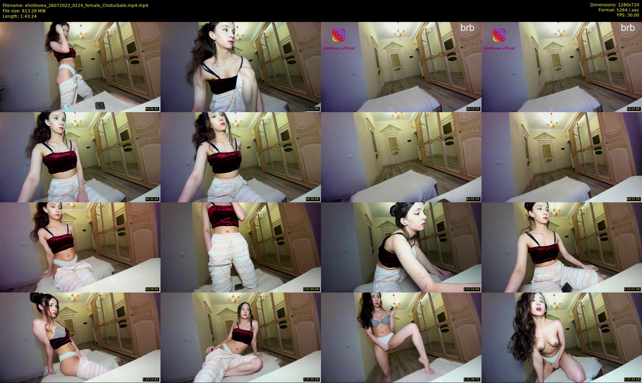 ehotlovea — 104 minute Chaturbate female cam show recording, 720p, Jul 26, 2022