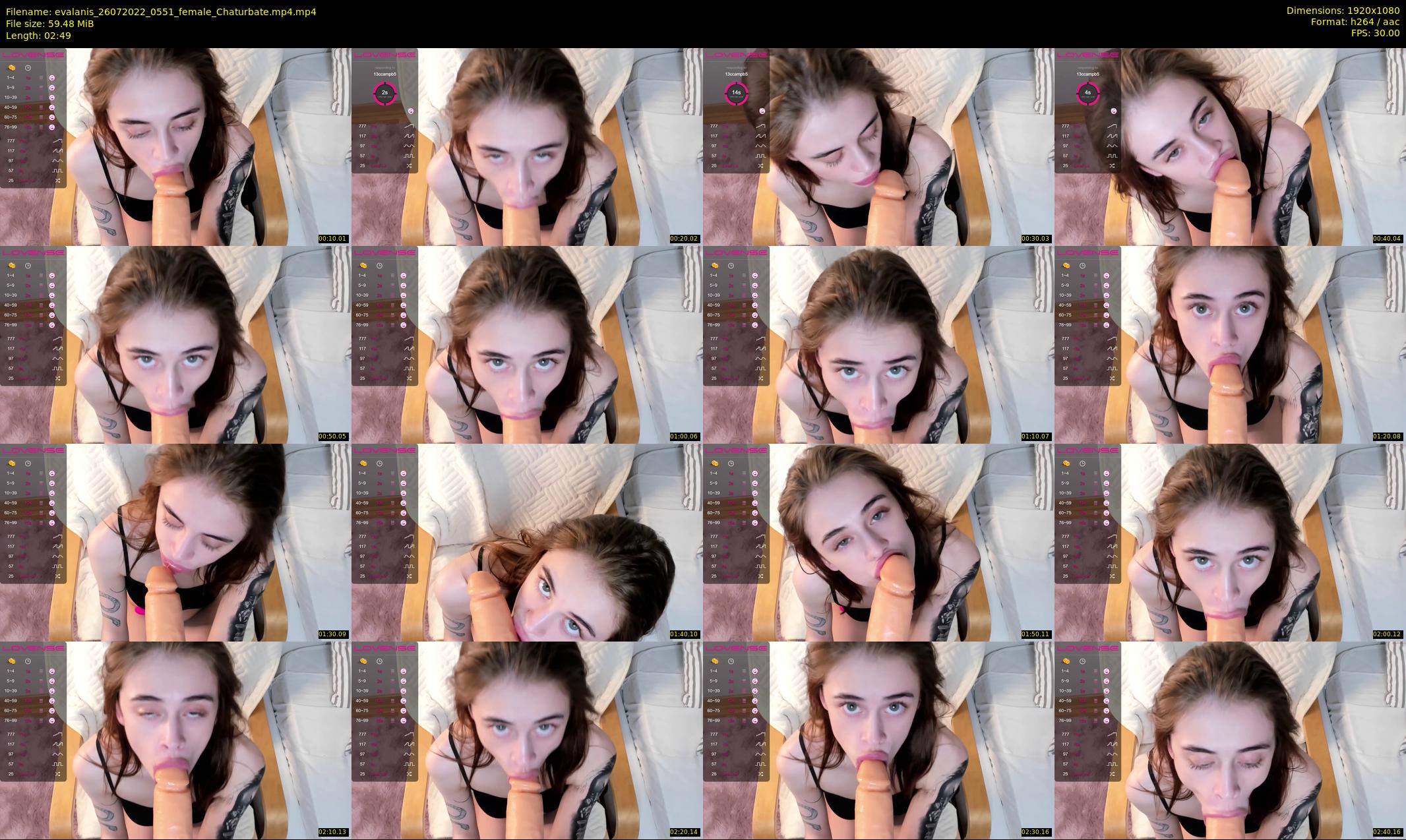 evalanis — 3 minute Chaturbate couple cam show recording, 1080p, Jul 26, 2022