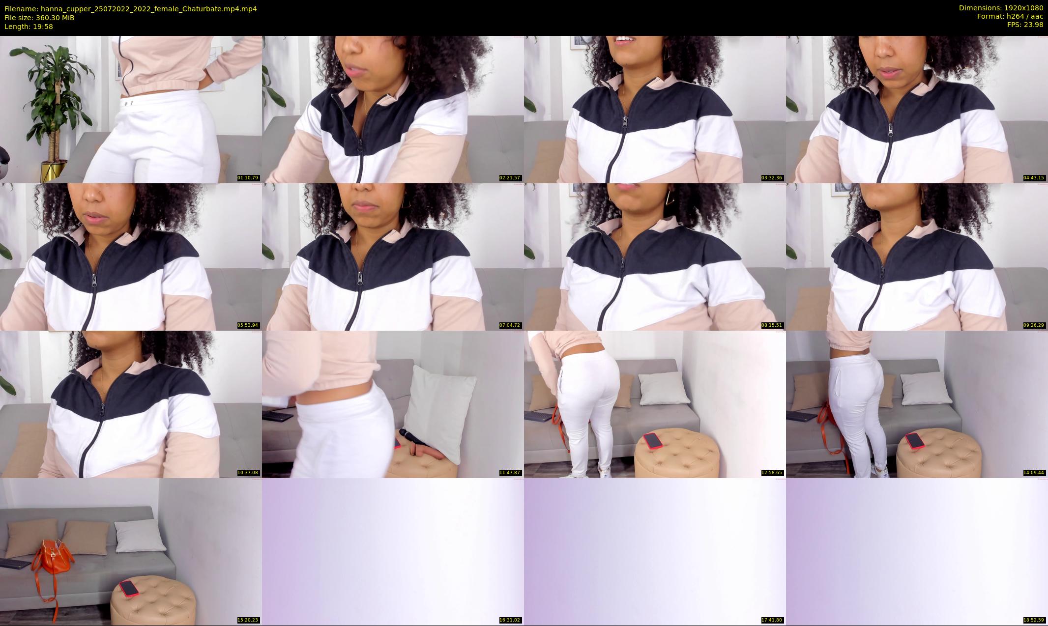 hanna_cupper — 20 minute Chaturbate female cam show recording, 1080p, Jul 25, 2022