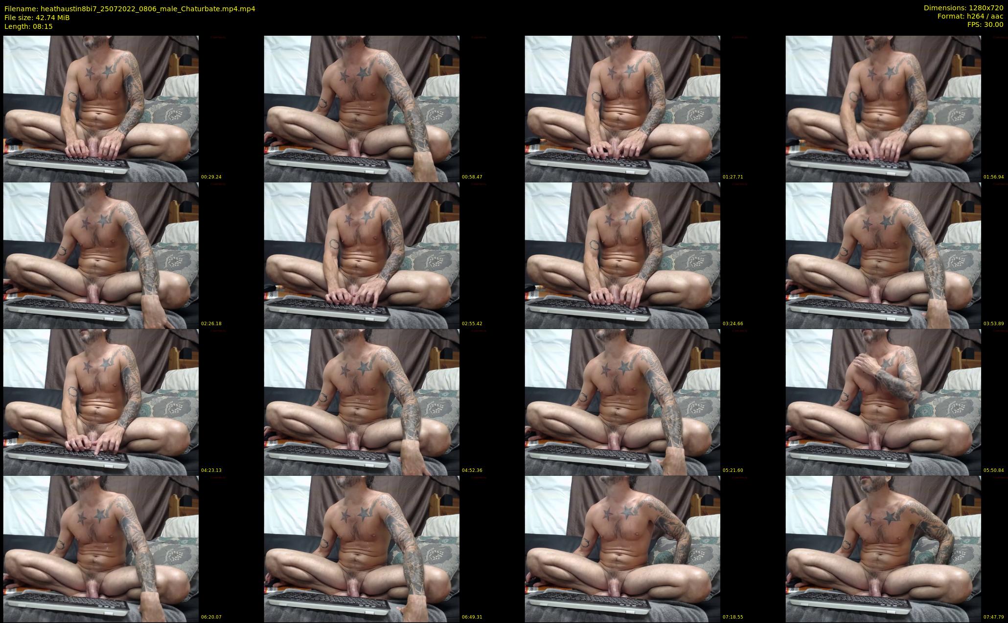 heathaustin8bi7 — 9 minute Chaturbate male cam show recording, 720p, Jul 25, 2022