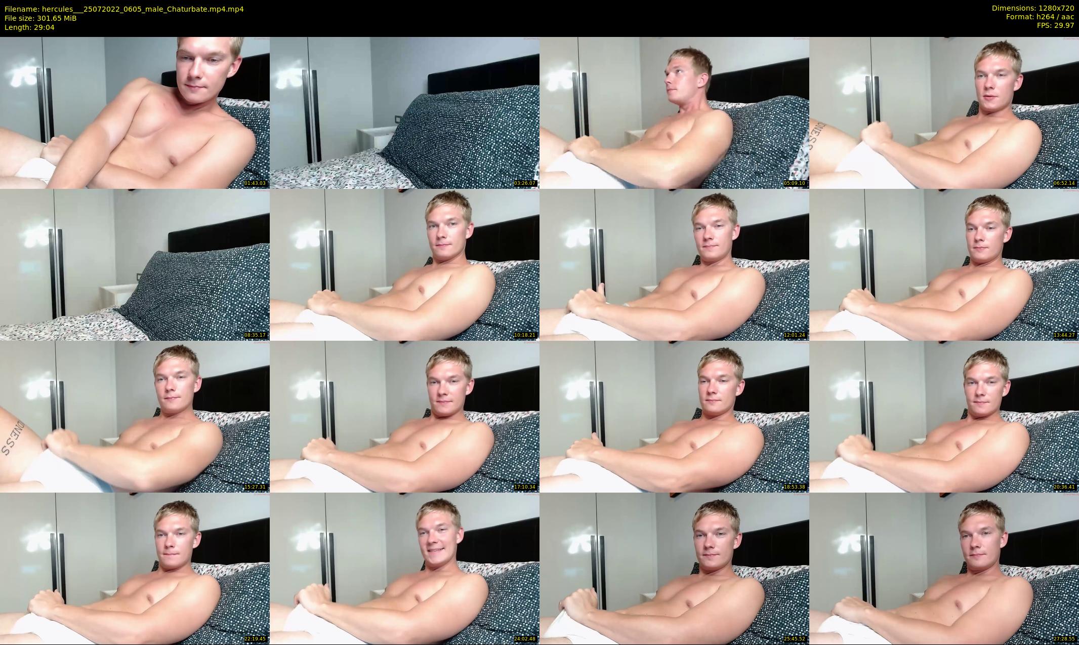 hercules__ — 30 minute Chaturbate male cam show recording, 720p, Jul 25, 2022