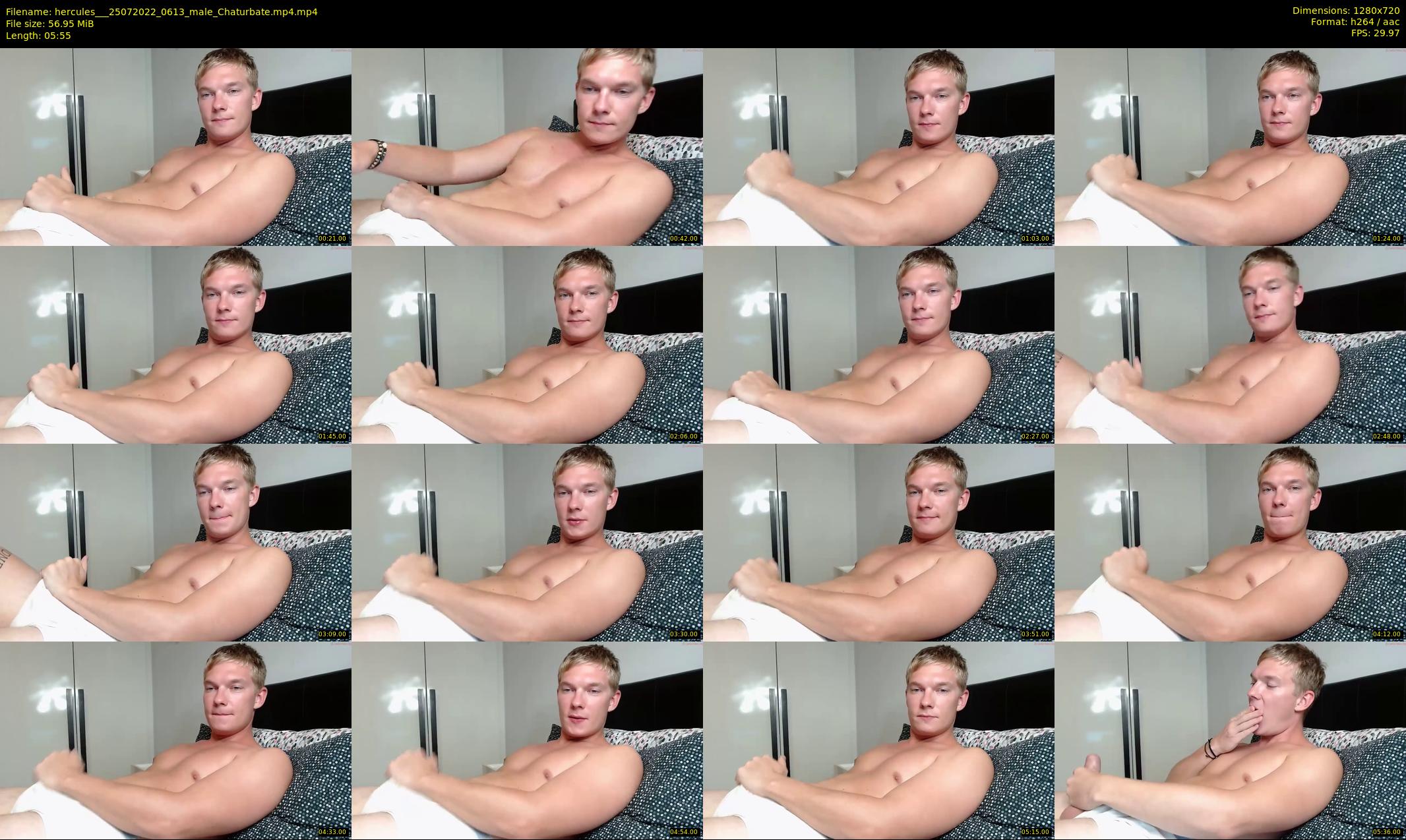 hercules__ — 6 minute Chaturbate male cam show recording, 720p, Jul 25, 2022