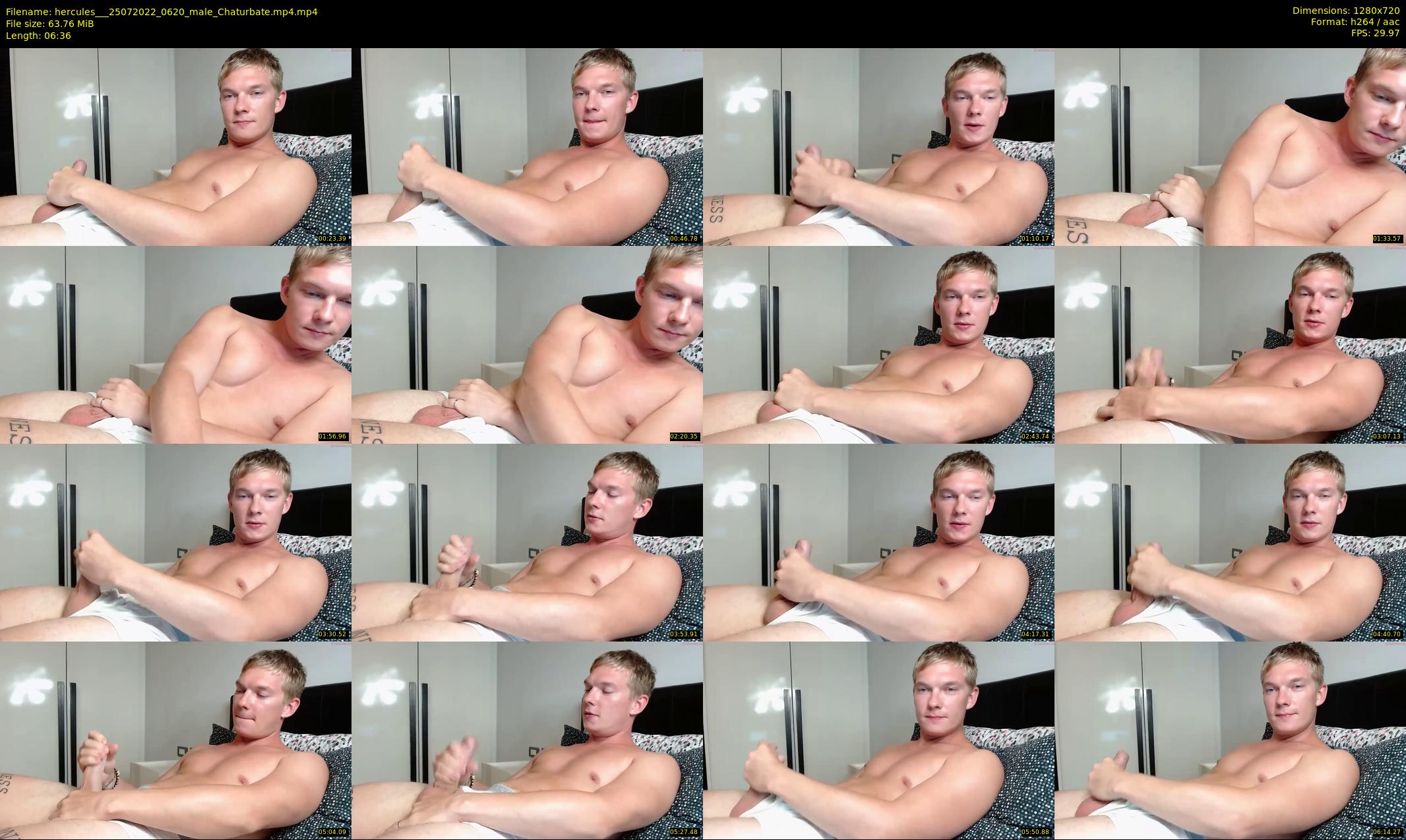 hercules__ — 7 minute Chaturbate male cam show recording, 720p, Jul 25, 2022