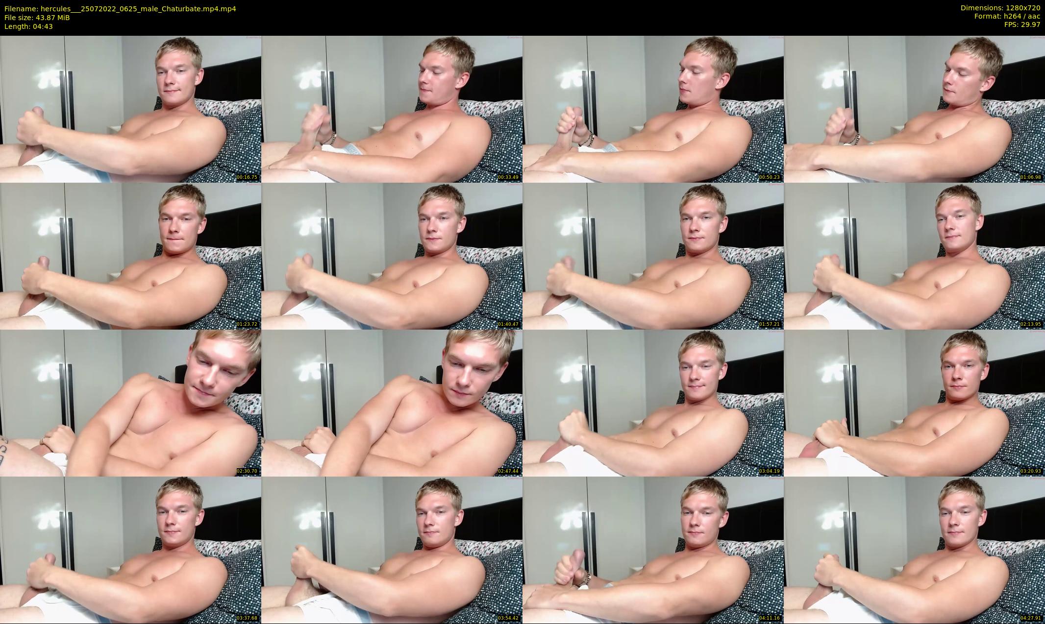 hercules__ — 5 minute Chaturbate male cam show recording, 720p, Jul 25, 2022