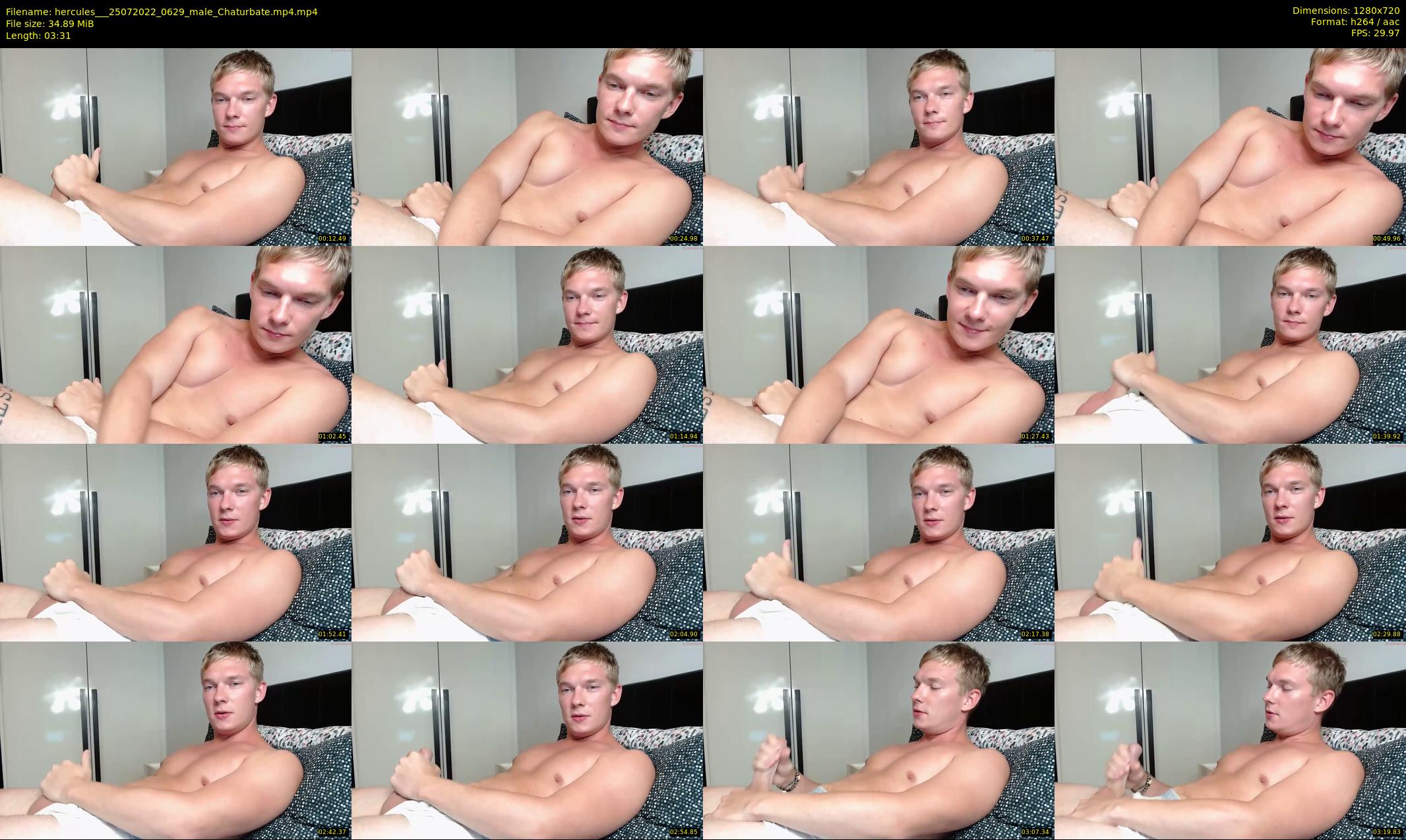 hercules__ — 4 minute Chaturbate male cam show recording, 720p, Jul 25, 2022