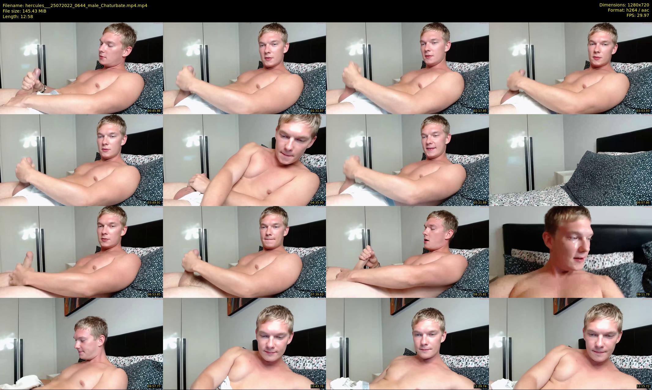 hercules__ — 13 minute Chaturbate male cam show recording, 720p, Jul 25, 2022