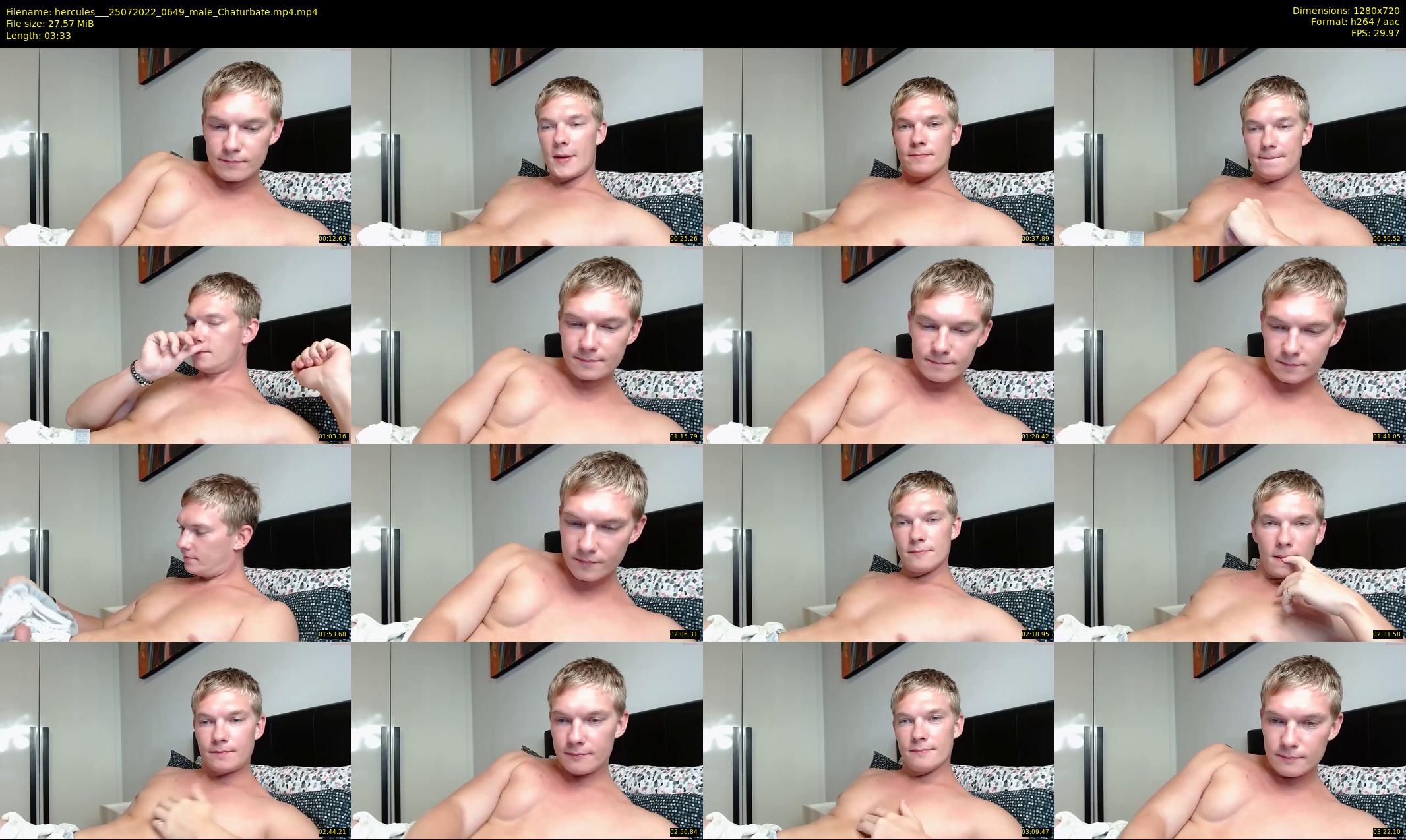 hercules__ — 4 minute Chaturbate male cam show recording, 720p, Jul 25, 2022