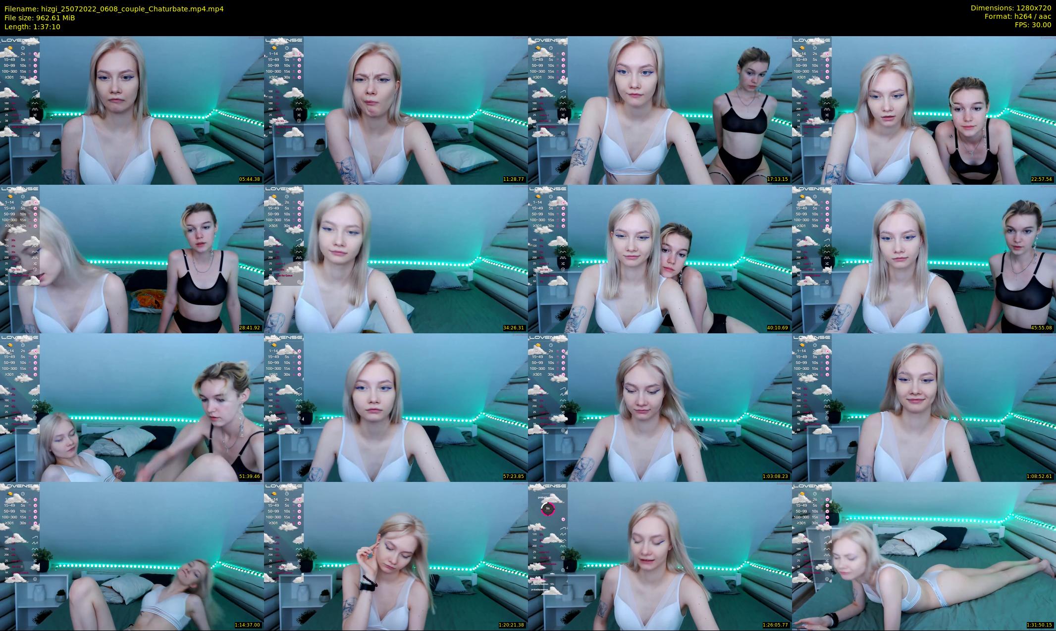 hizgi — 98 minute Chaturbate couple cam show recording, 720p, Jul 25, 2022