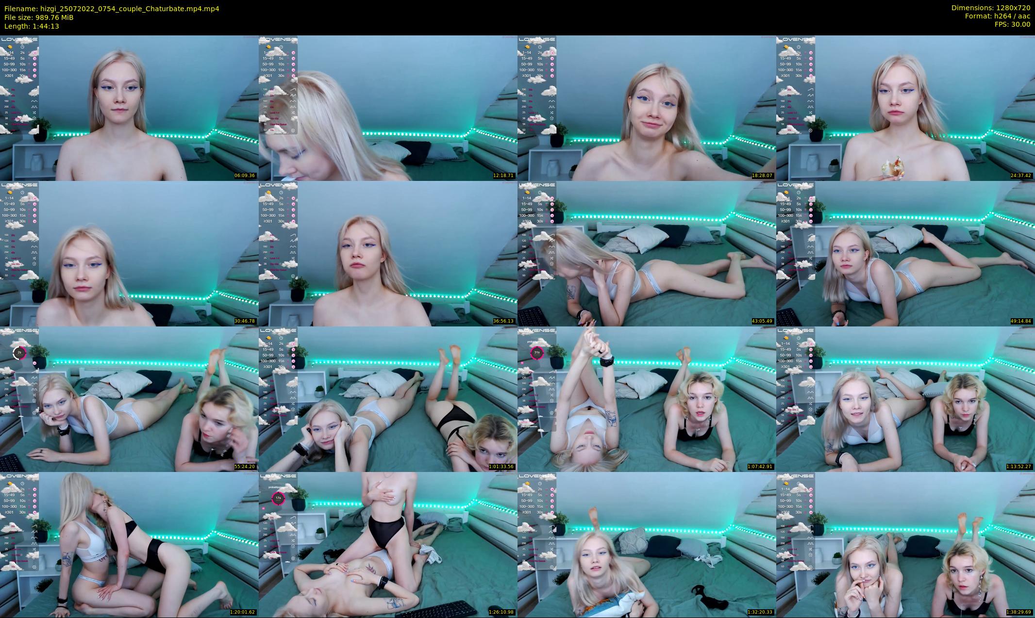 hizgi — 105 minute Chaturbate couple cam show recording, 720p, Jul 25, 2022